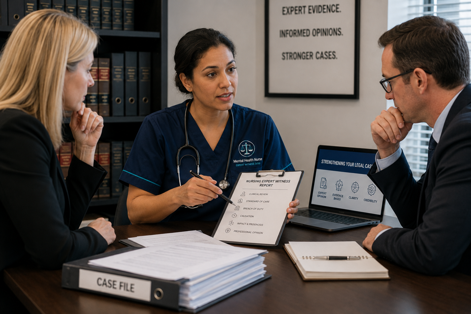 How a Nursing Expert Witness Report Can Strengthen a Legal Case