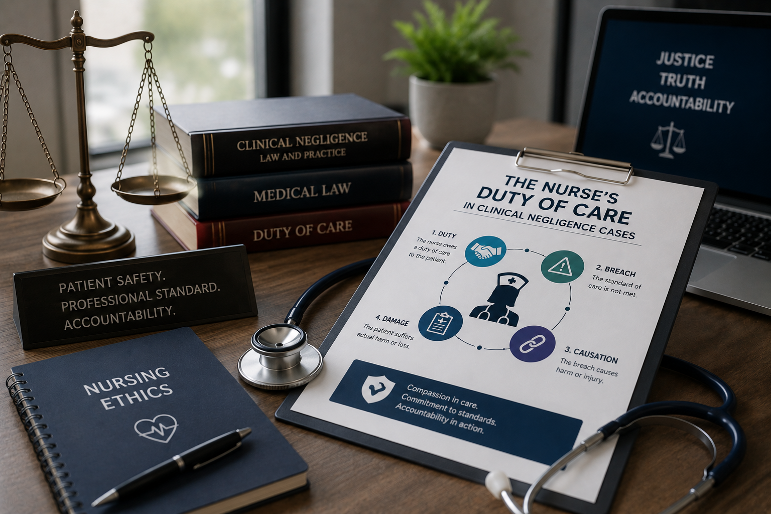 The Nurse's Duty of Care in Clinical Negligence Cases