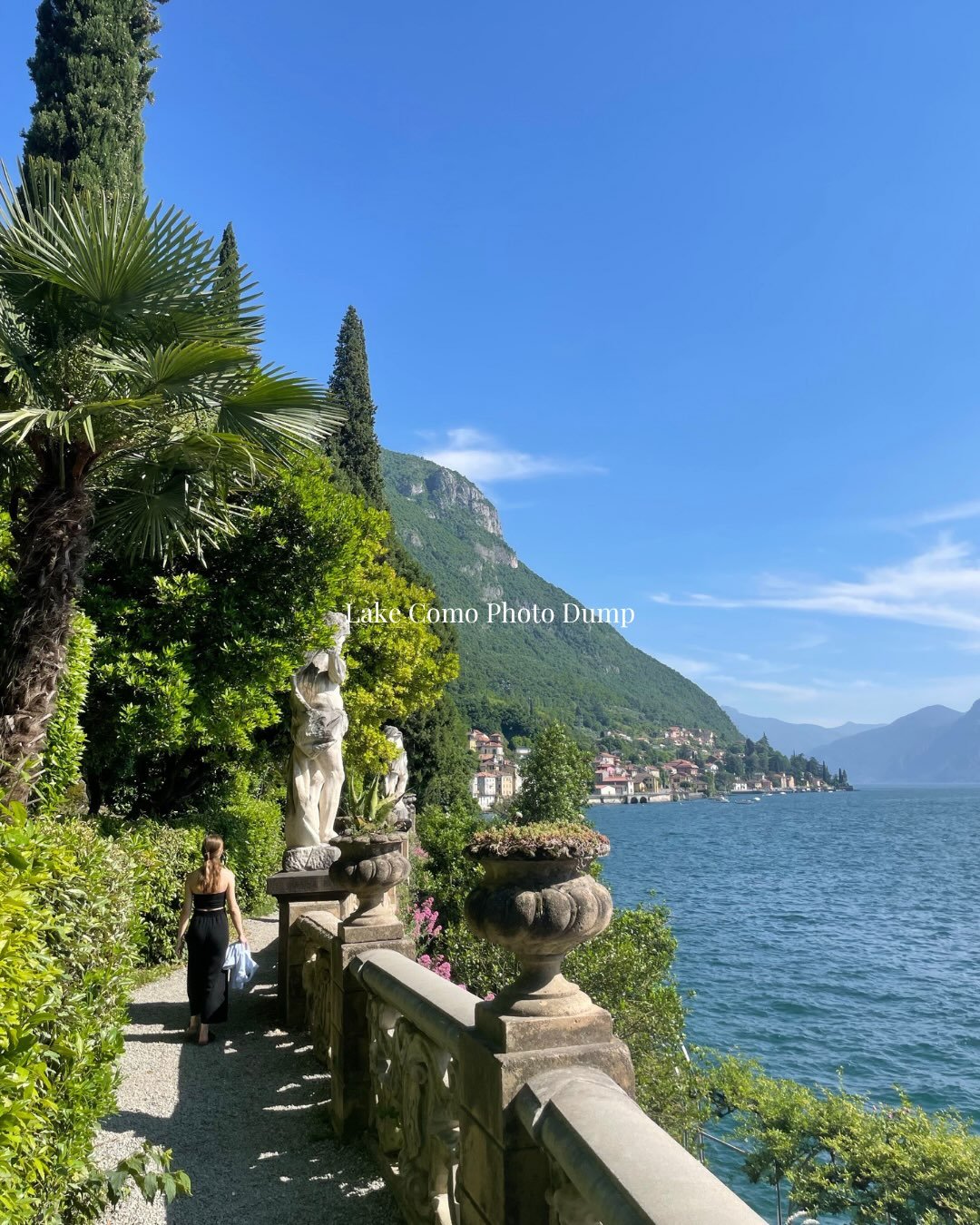 Lake Como photo dump 🛥️☀️🇮🇹

Add Villa Monastero to your must visit list. Villa Del Balbianello is also a must, especially if you&rsquo;re a Star Wars fan✨ (book in advance)

Have a realistic itinerary, the lake is huge and getting around won&rsqu