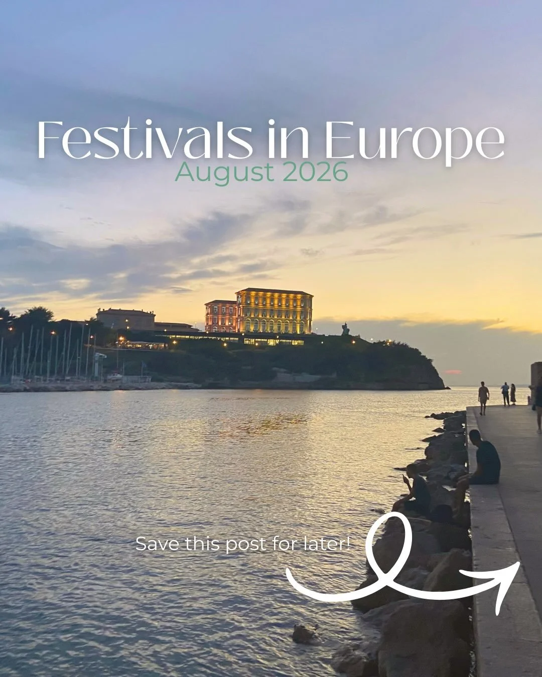 Festivals in Europe this August!☀️

- Untold festival in Romania is one for EDM, techno and house fans! 
- Reading festival is a classic, it&rsquo;s in England this 27th of August, with headliners such as Charli XCX, Florence and the Machine and Font
