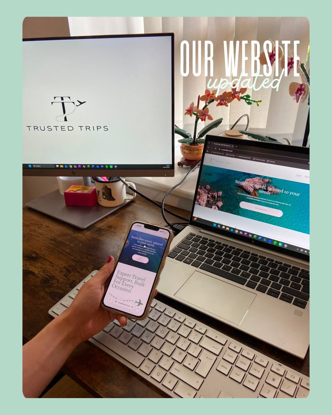 Ditch the endless open tabs and planning fatigue. Our brand new website is live, designed to make curating your ideal getaway seamless from start to finish!✈️

Having a real human in your corner is invaluable. We&rsquo;re here to support, guide, and 