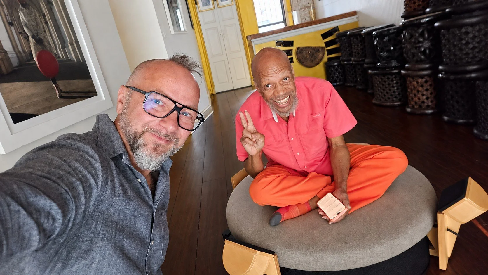 SonicNEST meets Laraaji. On September 17, 2026, we had the extraordinary honor of meeting Laraaji in Harlem and inviting him to experience SonicNEST …