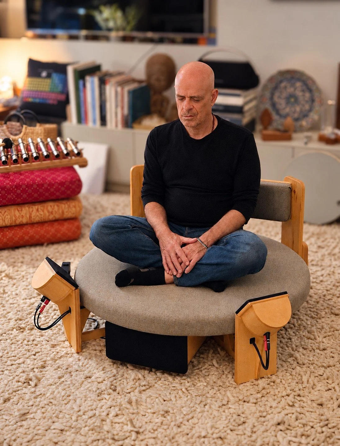SonicNEST™ milestone: a private listening session in Manhattan, NYC, with composer John K. Petersen