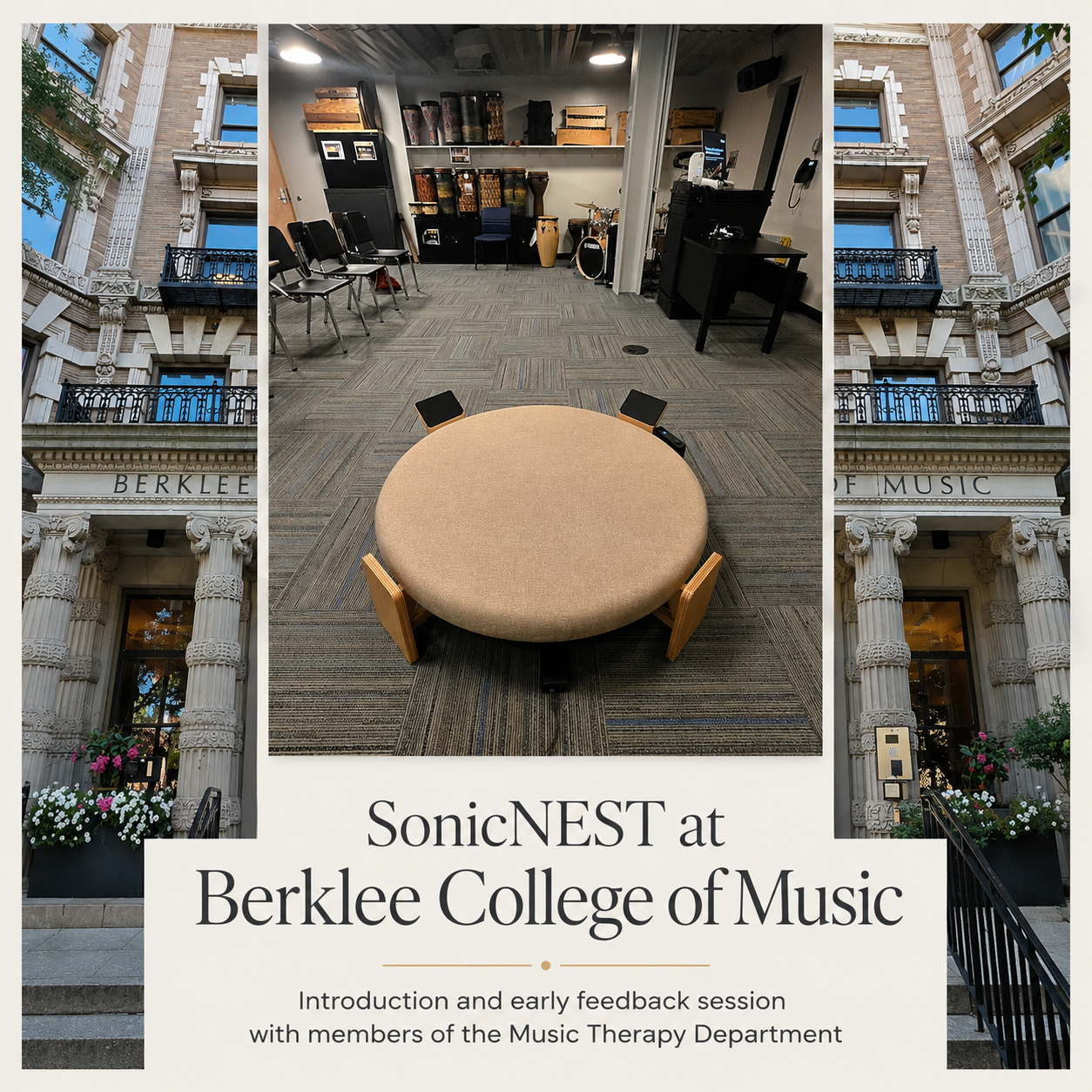 SonicNEST at Berklee College of Music