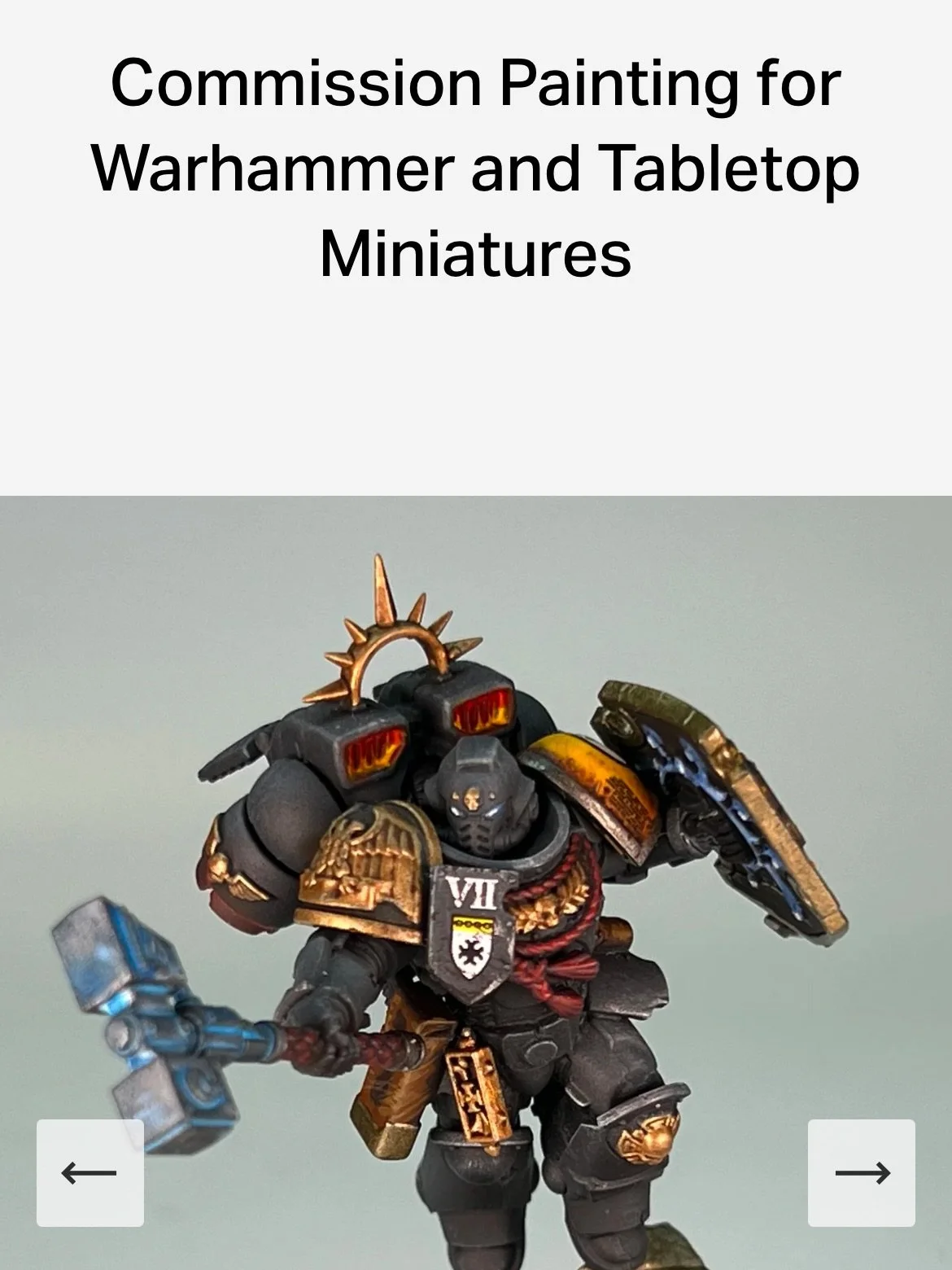 After months of painting, posting and chatting with hobbyists from around the world, I&rsquo;ve finally launched the Bravo Miniatures website.

The new site brings together my commission work, project gallery, testimonials and everything you need to 