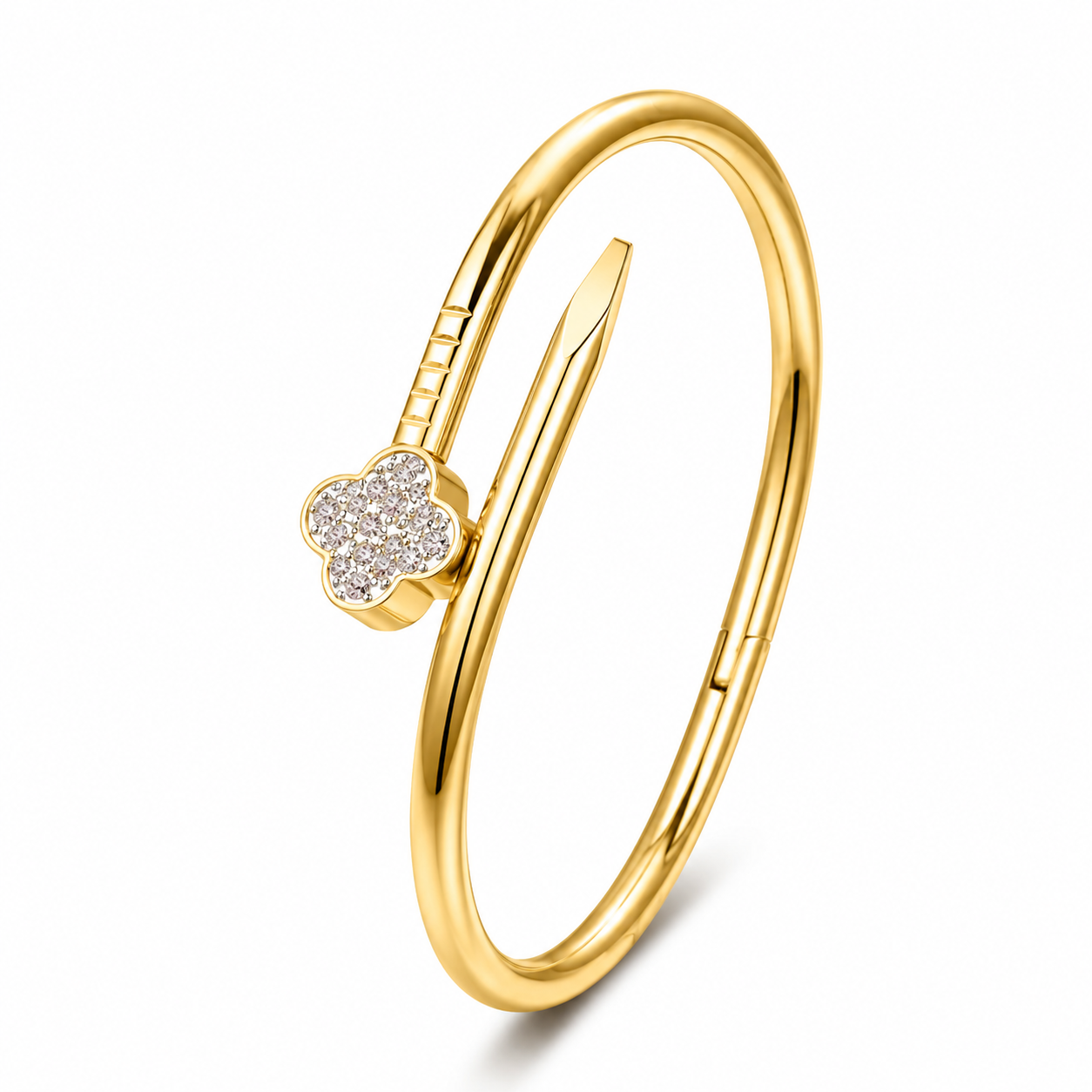Lumiere Gold Nail Bracelet