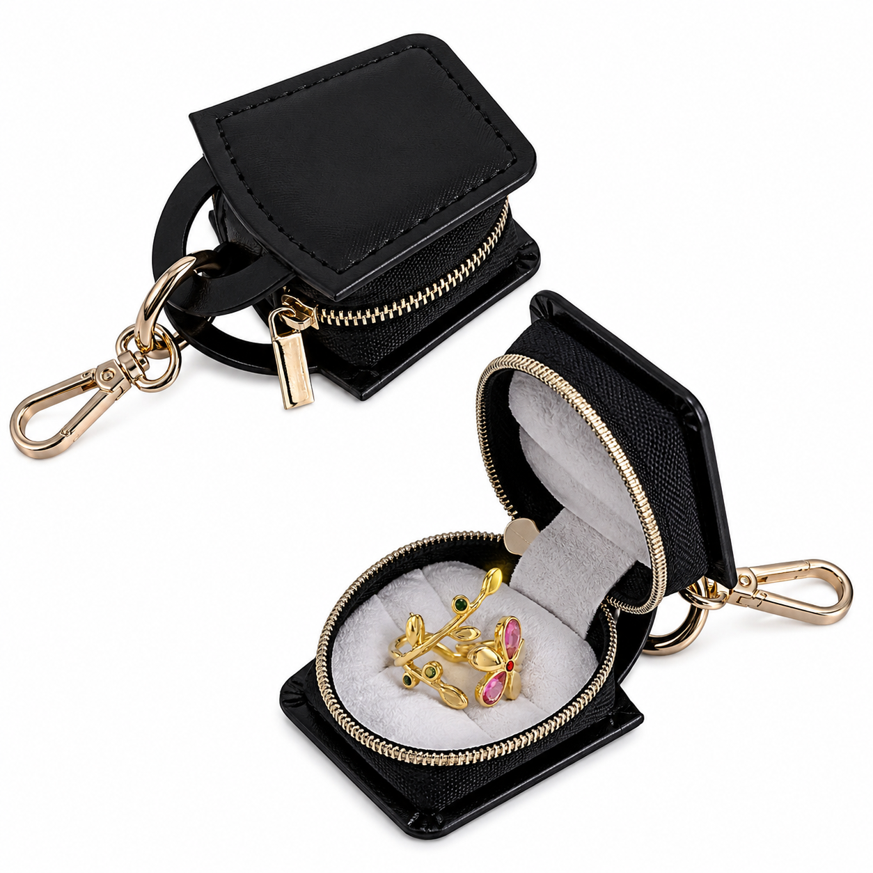 BeeOnyx Travel Jewellery Case