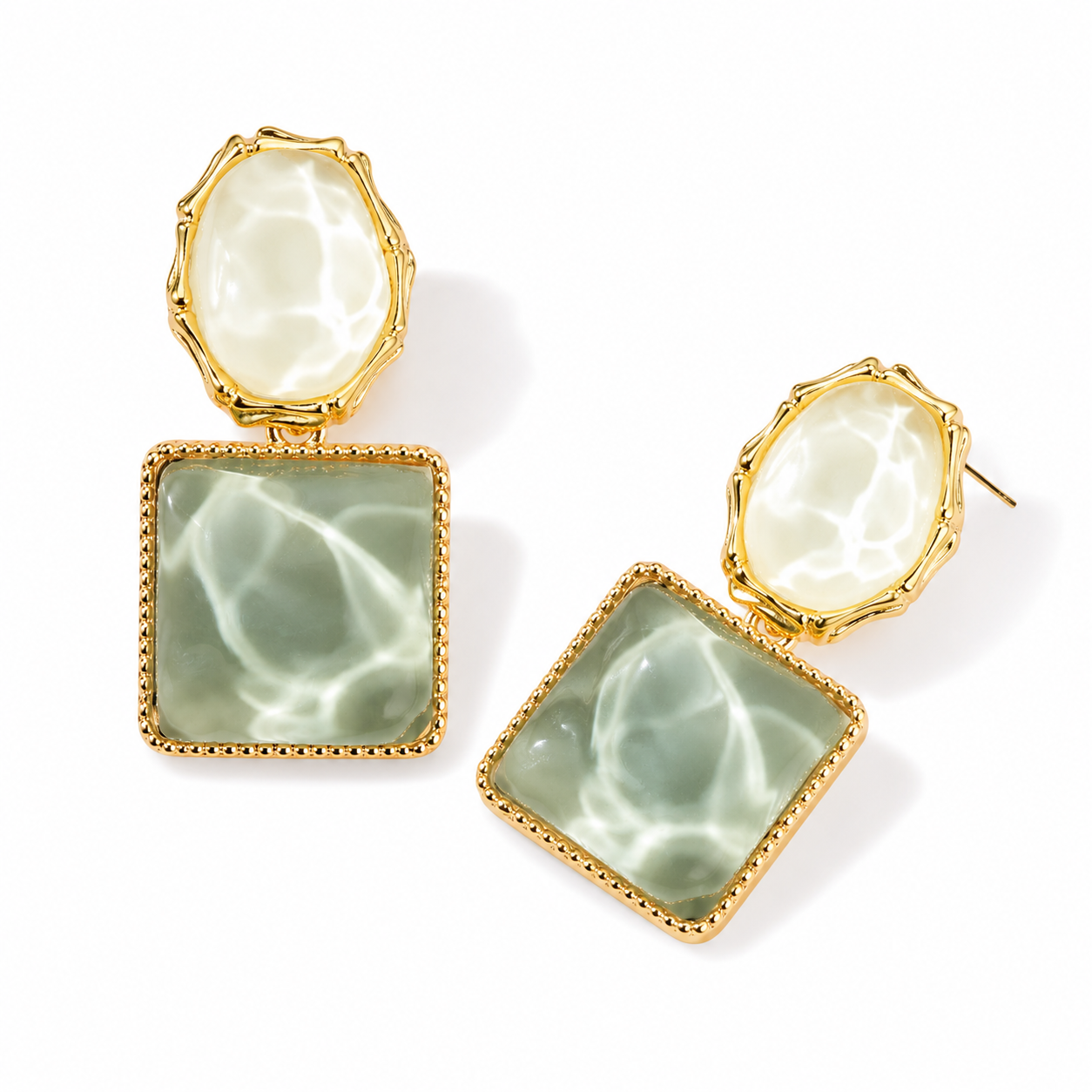 Sage Glow Earrings
