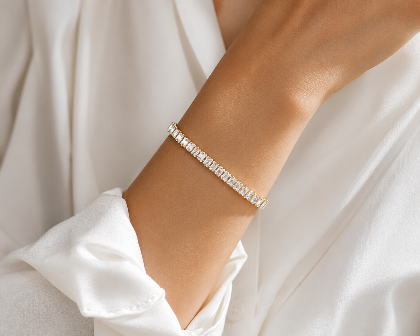 Celeste Tennis Bracelet