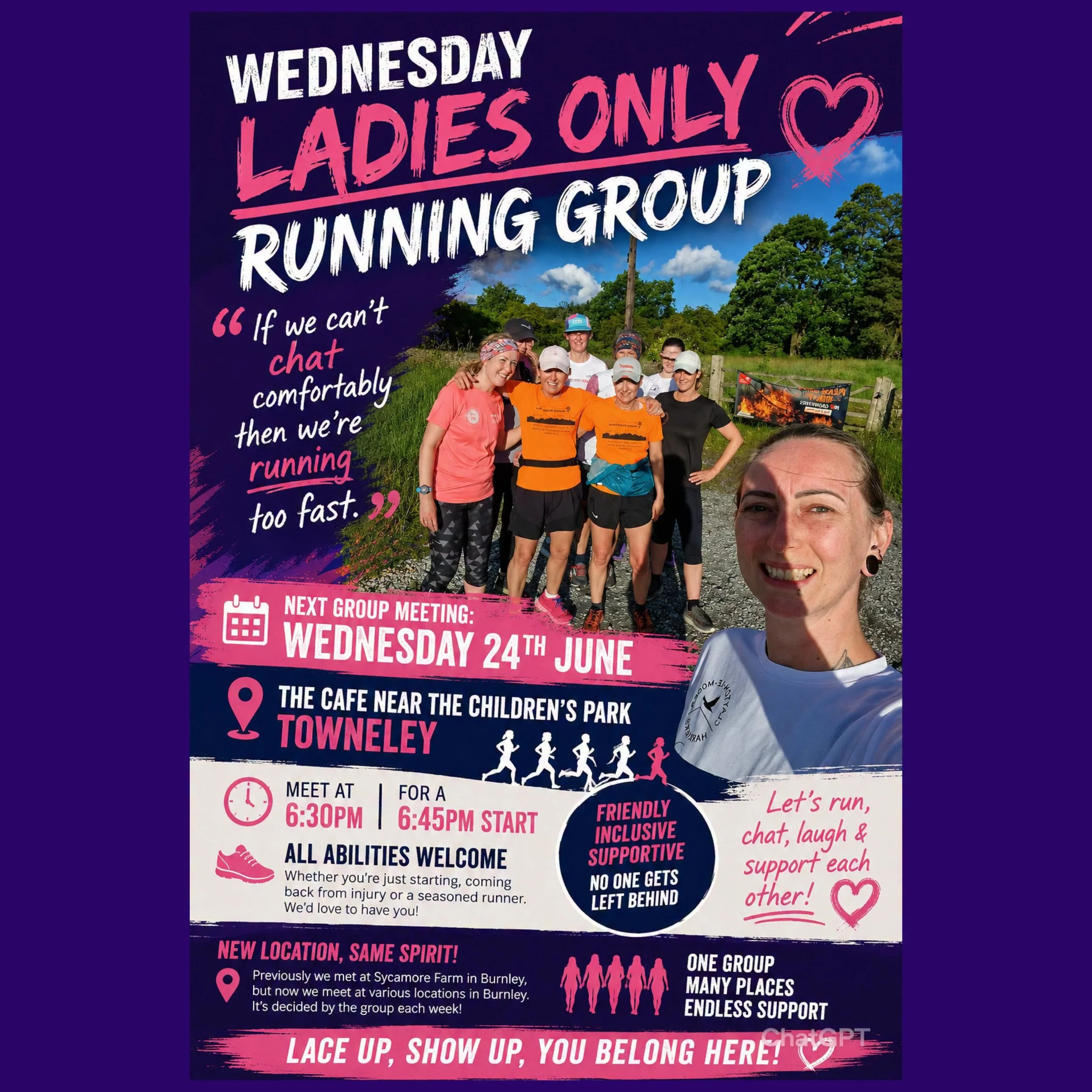 Ladies only social run