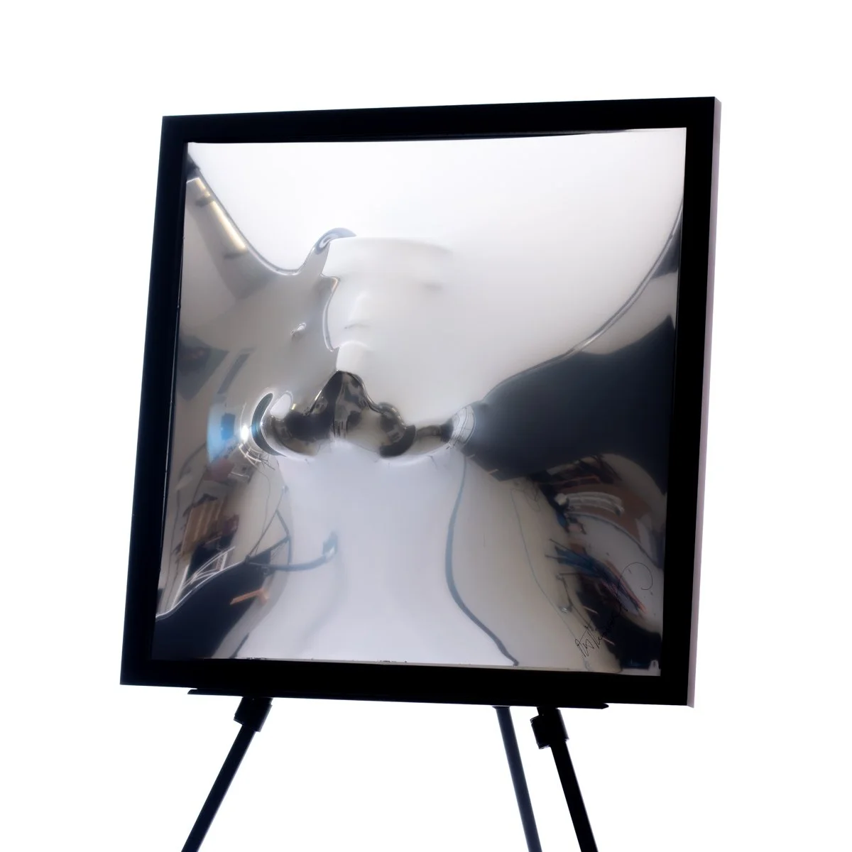 Emerging Stormtrooper (Mirror Silver) In Black Frame 1.JPG