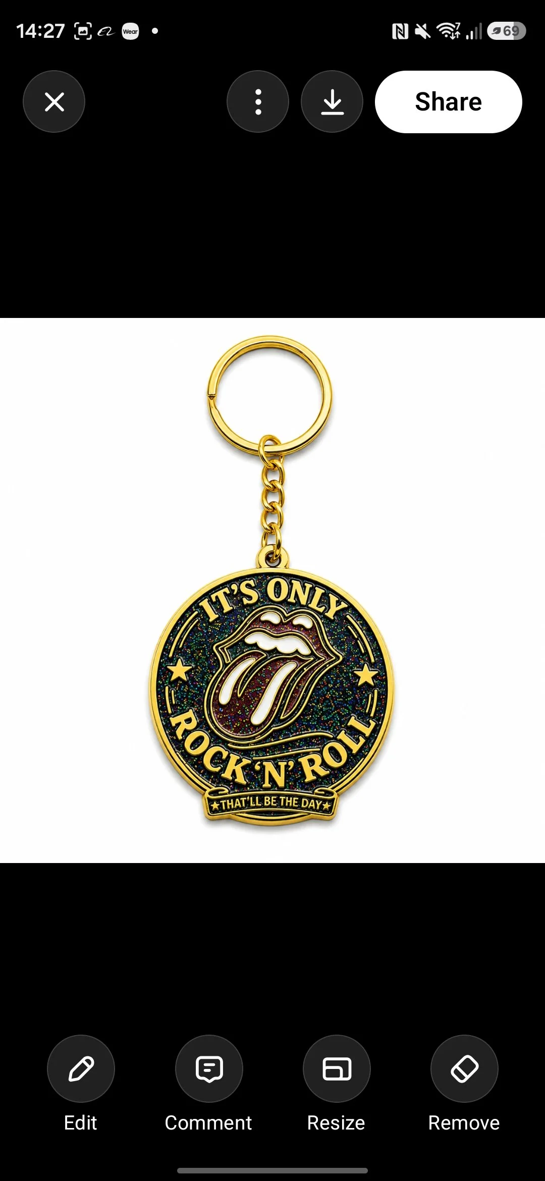 That'll Be The Day Keyrings