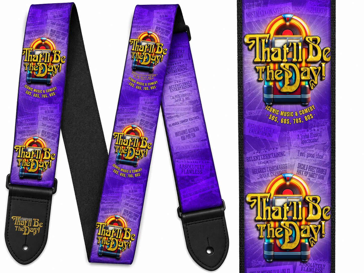 That'll Be The Day Guitar Strap