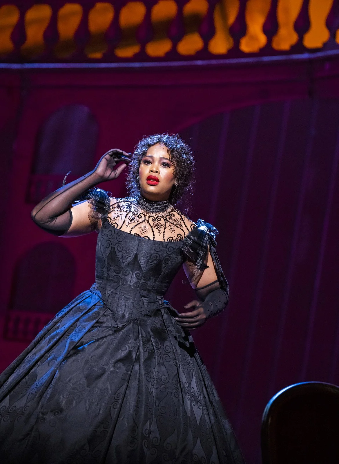Pretty Yende as Violetta Valéry and Liparit Avetisyan as Alfredo Germont in Richard Eyre's production of Giuseppe Verdi's La traviata, The Royal Opera Season 2021/22. ©2021 ROH. Photograph by Tristram Kenton