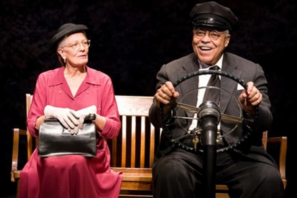 Vanessa Redgrave and James Earl Jones in Driving Miss Daisy at the Wyndham's Theatre 2011 Photograph Annabel Clark