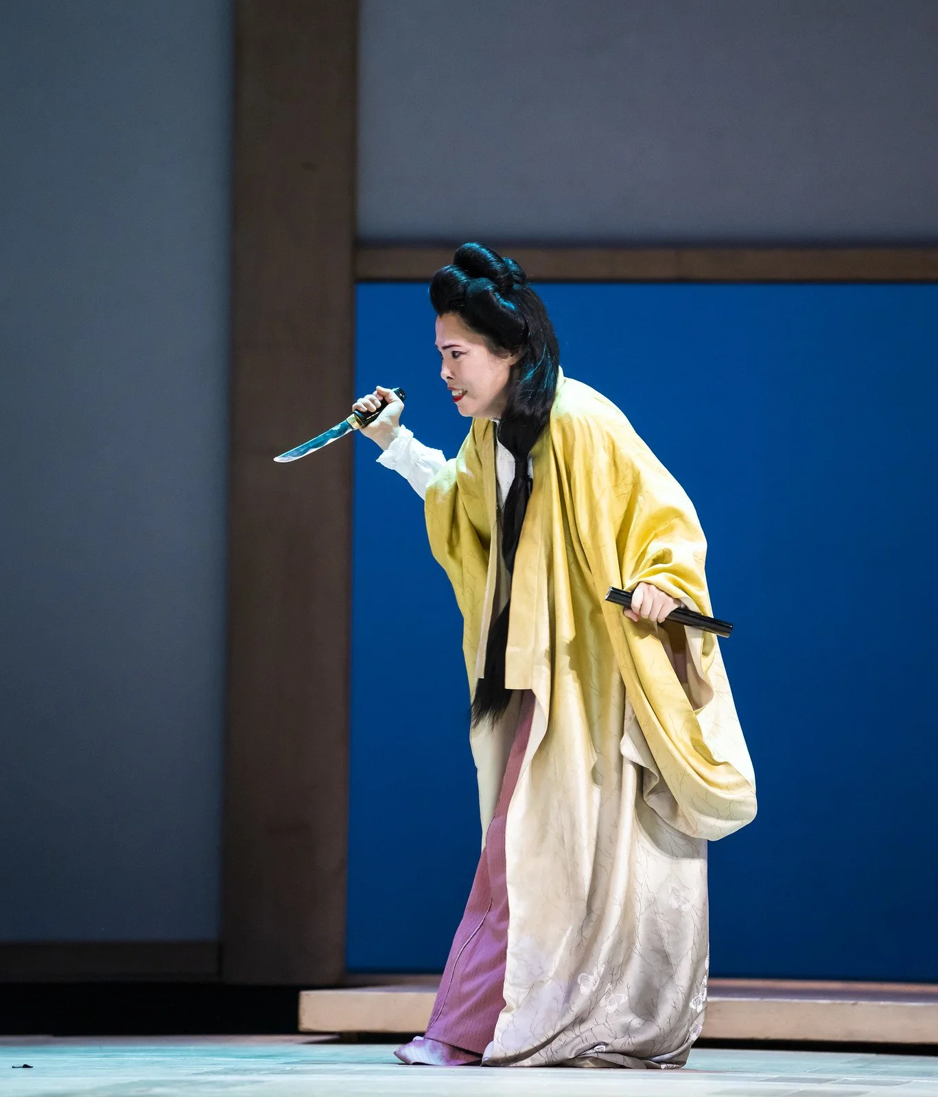 Eri Nakamura as Cio-Cio San in Madama Butterfly, The Royal Opera ©2022 ROH. Photograph by Tristram Kenton