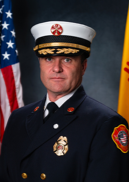 Chief officer. Fire service captain.