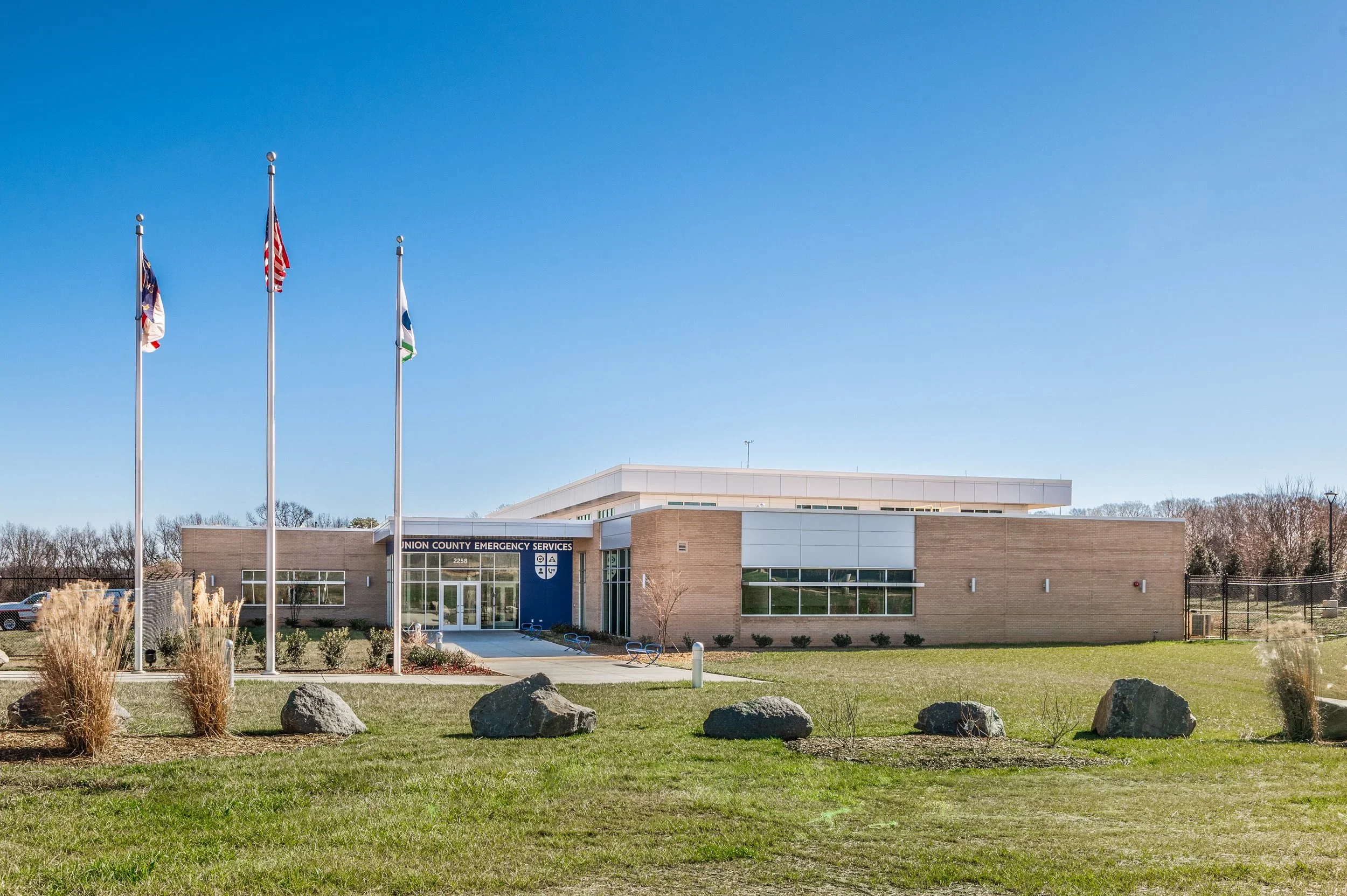 Municipal building and public safety agency.