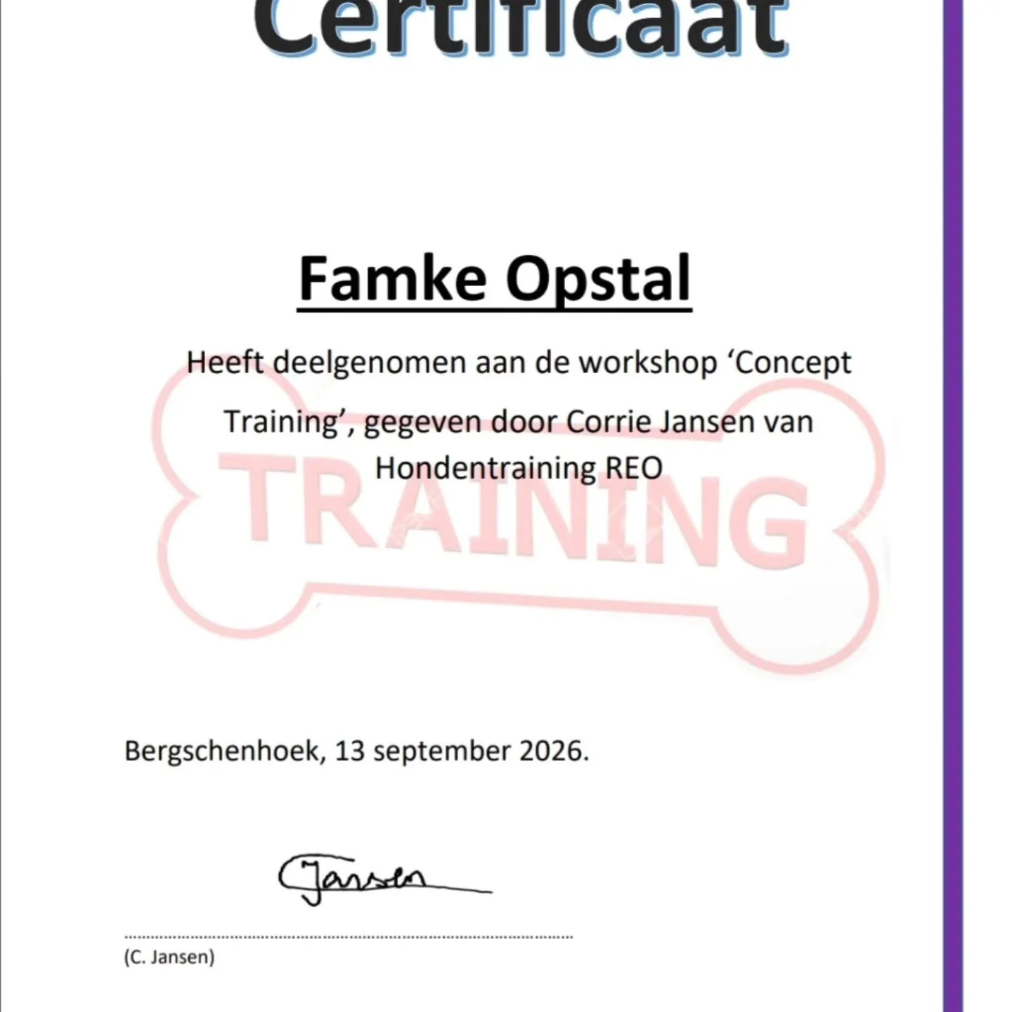 Gisteren een hele interessante workshop Concept training gevolgd bij Corrie.
Dat smaakt naar meer!