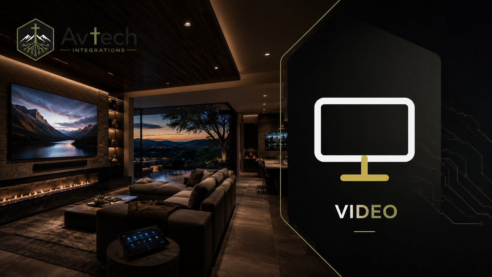 Enjoy stunning picture quality and effortless control with custom video solutions built for media rooms, living spaces, outdoor areas, and whole-home viewing.