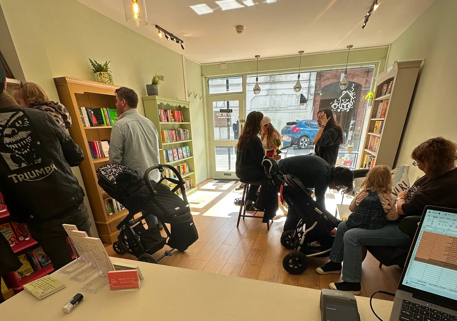 The Day the Bookshop Felt Most Alive!