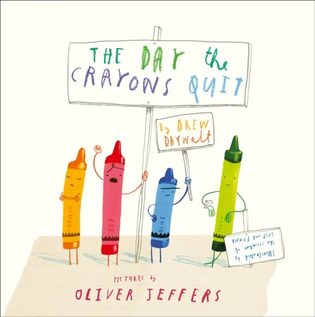 The Day The Crayons Quit by Drew Daywalt (Board Book)