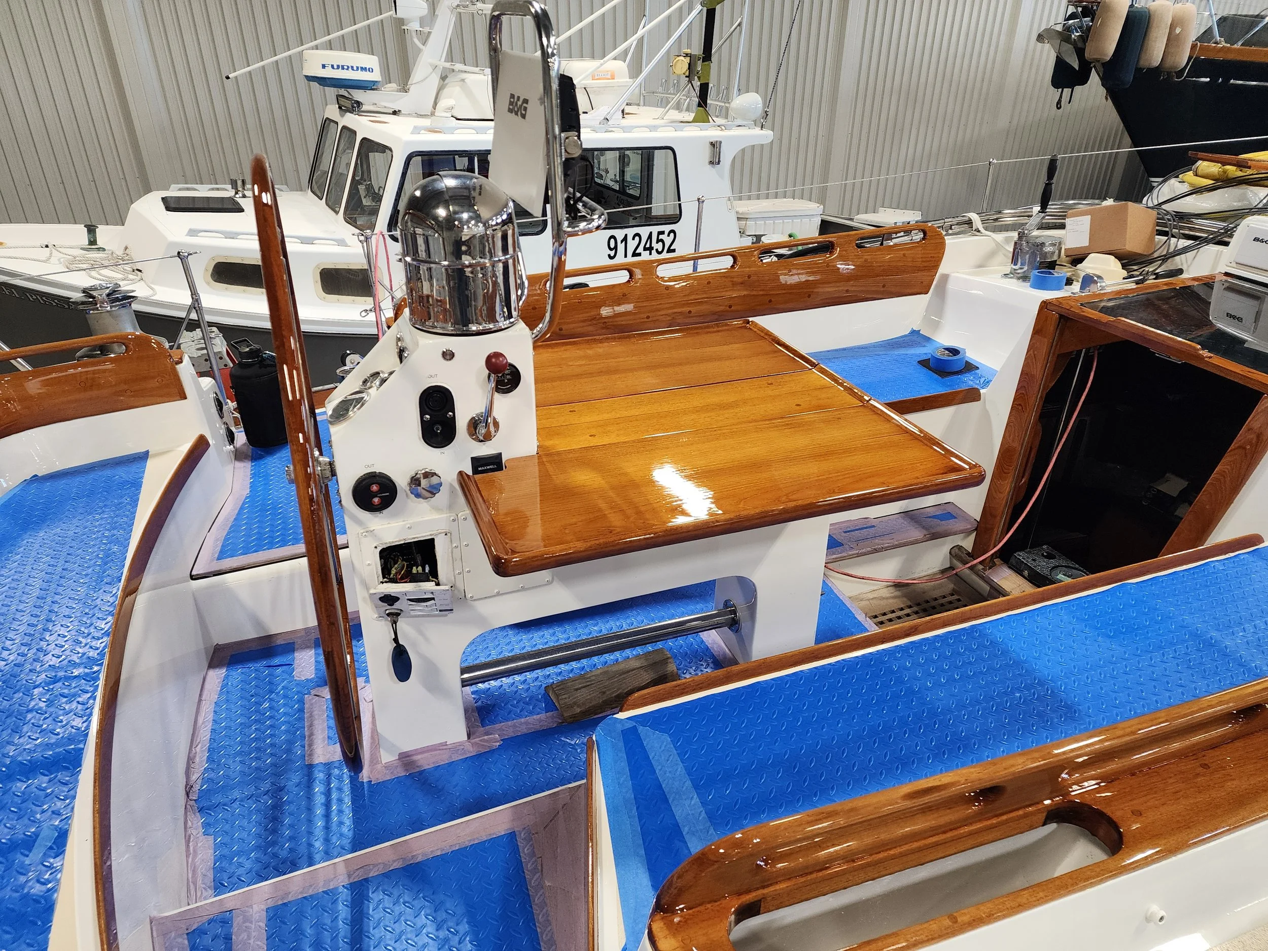 Cockpit in process
