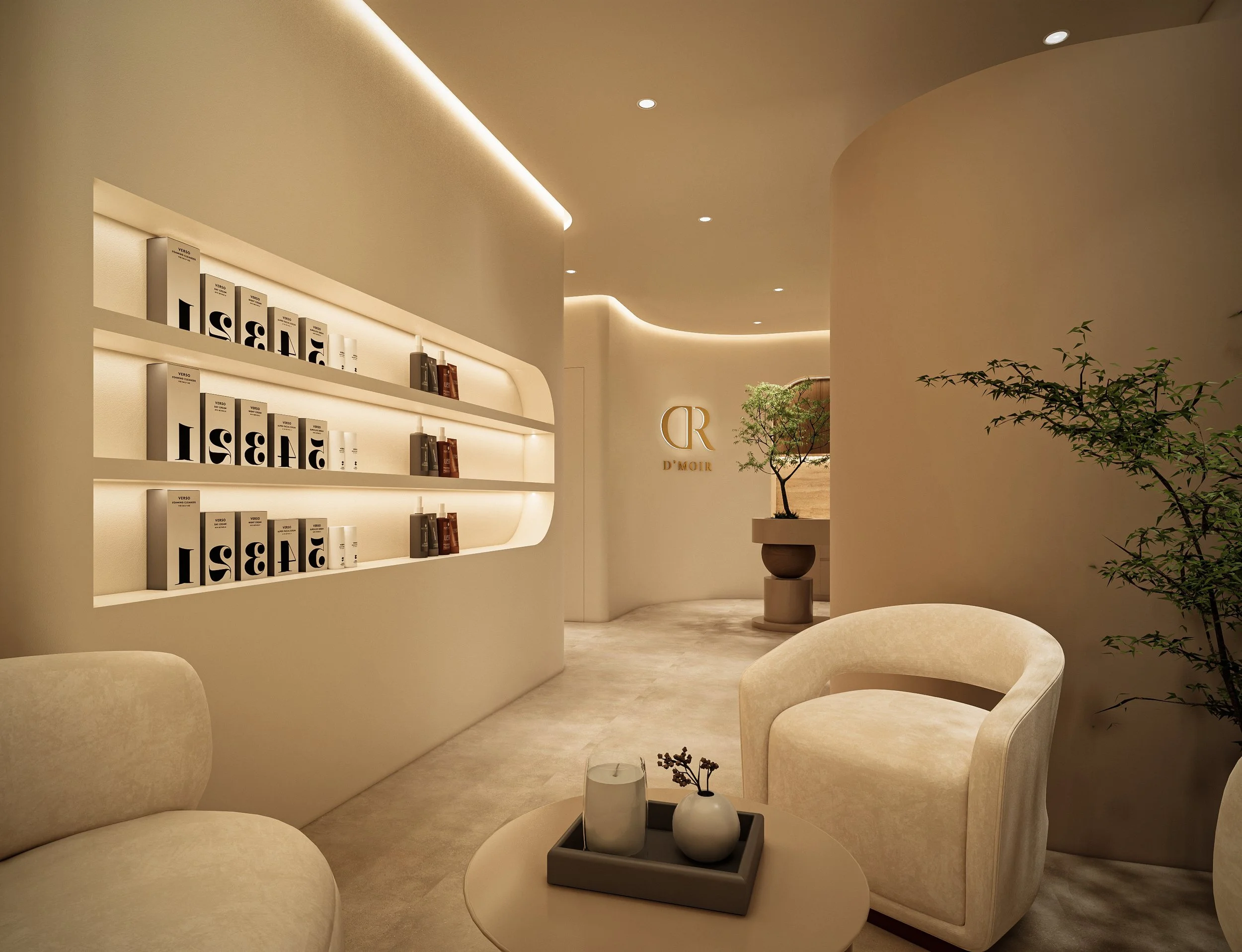 Luxury head spa treatment at D'Moir Head Spa in Lubbock TX