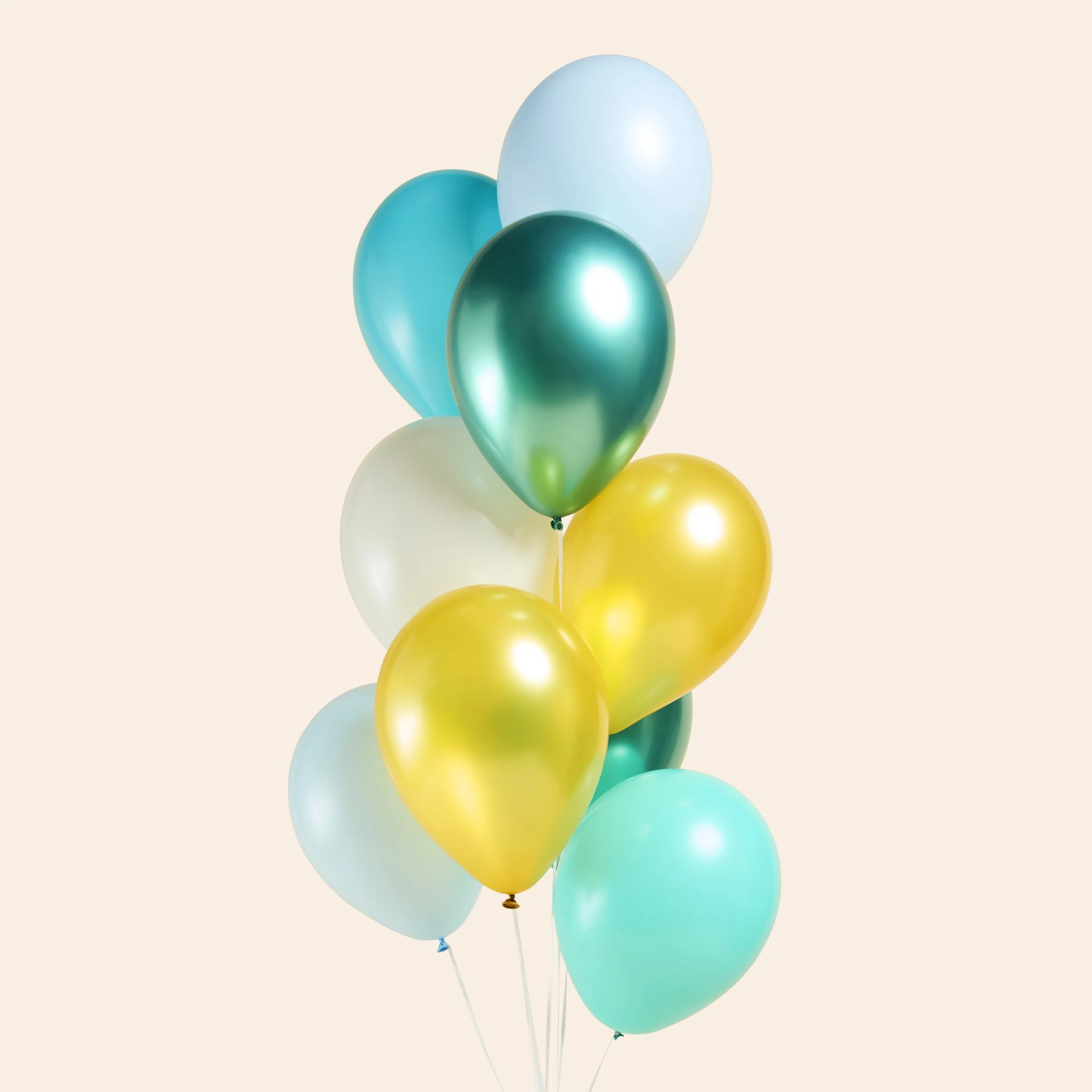 blue teal gold
