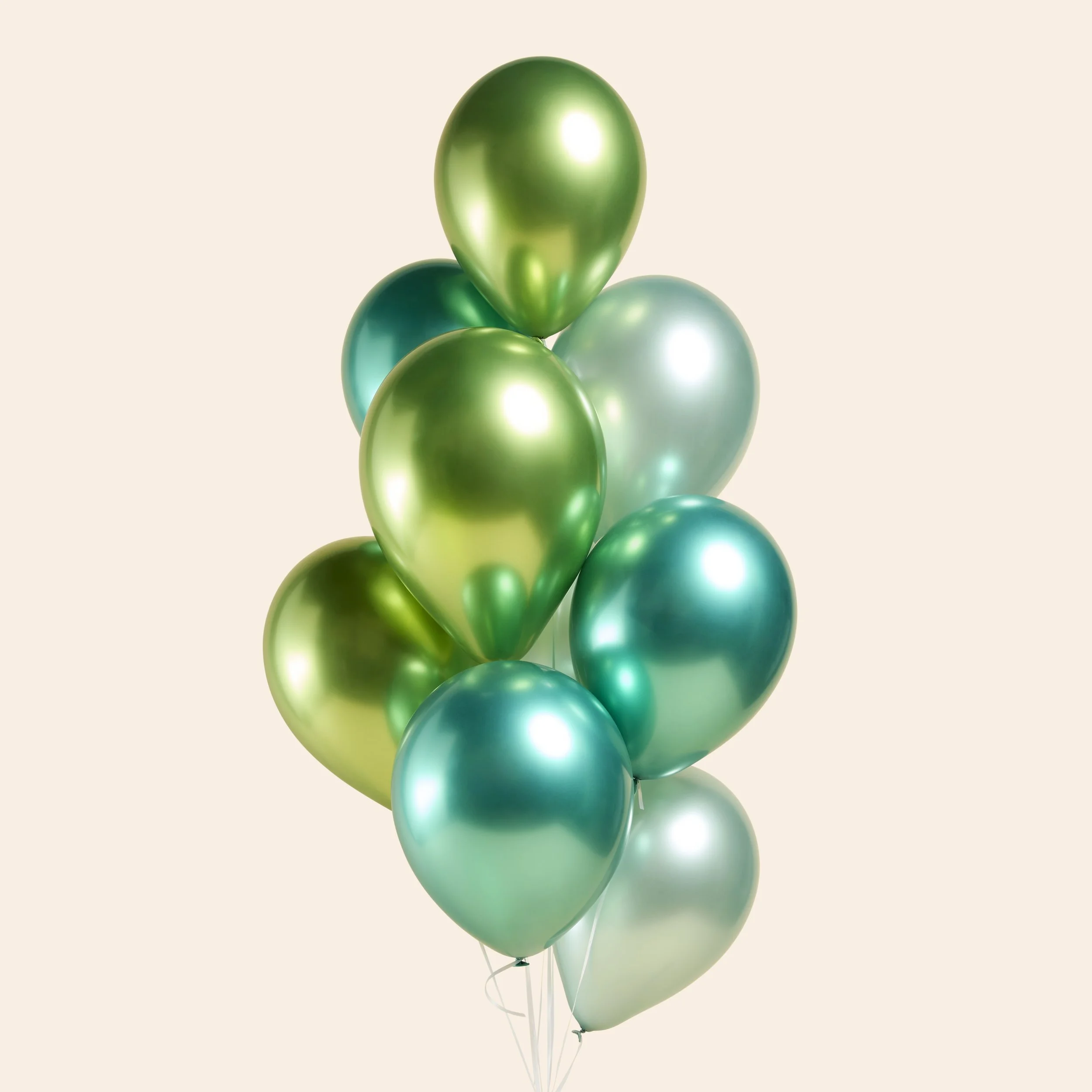 line mint green