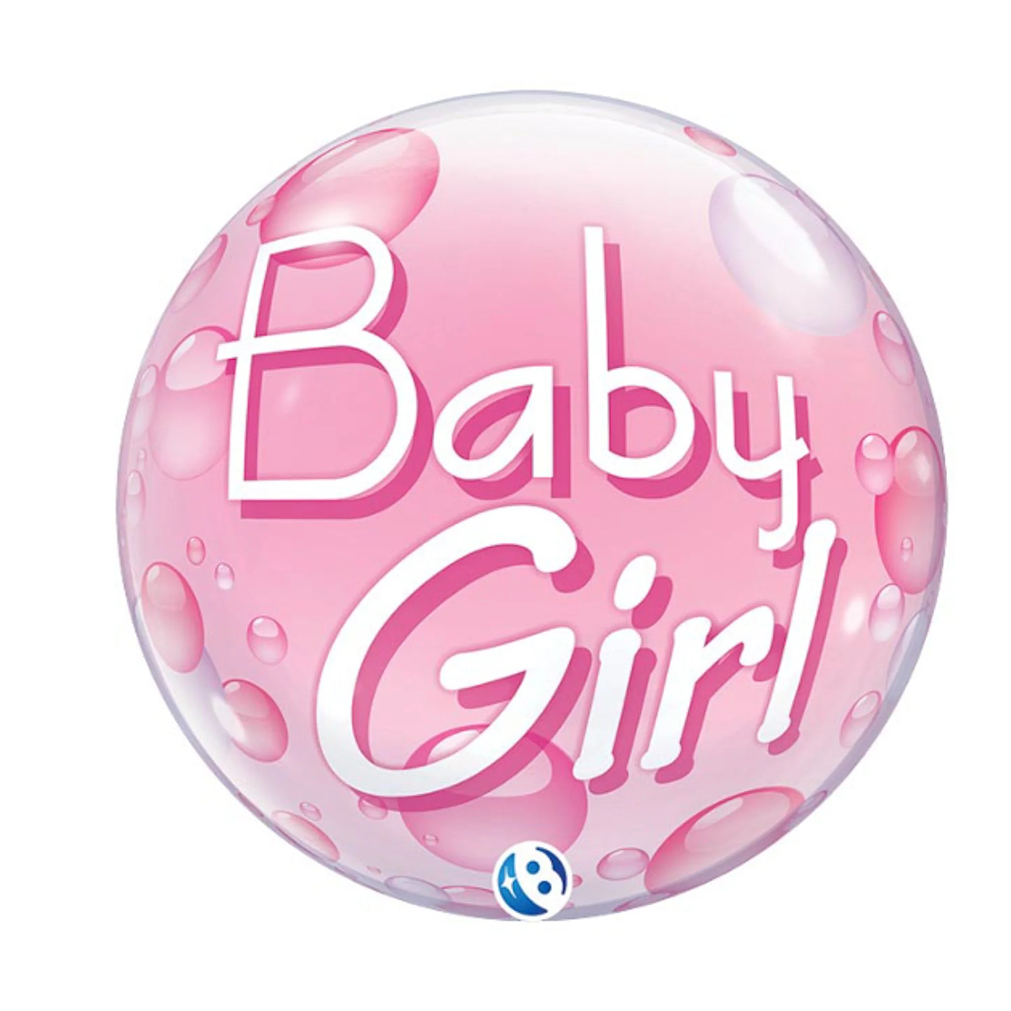 baby girl bubble