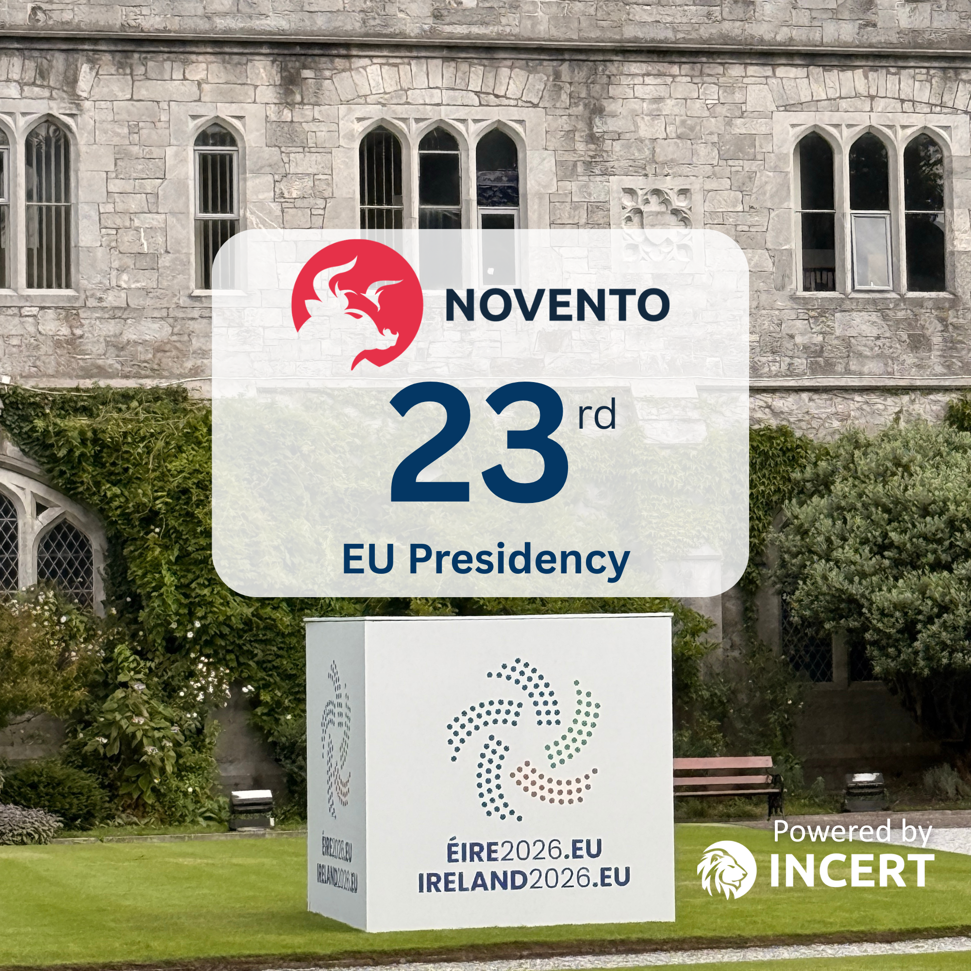 NOVENTO at the heart of a rotating Presidency of the Council of the EU