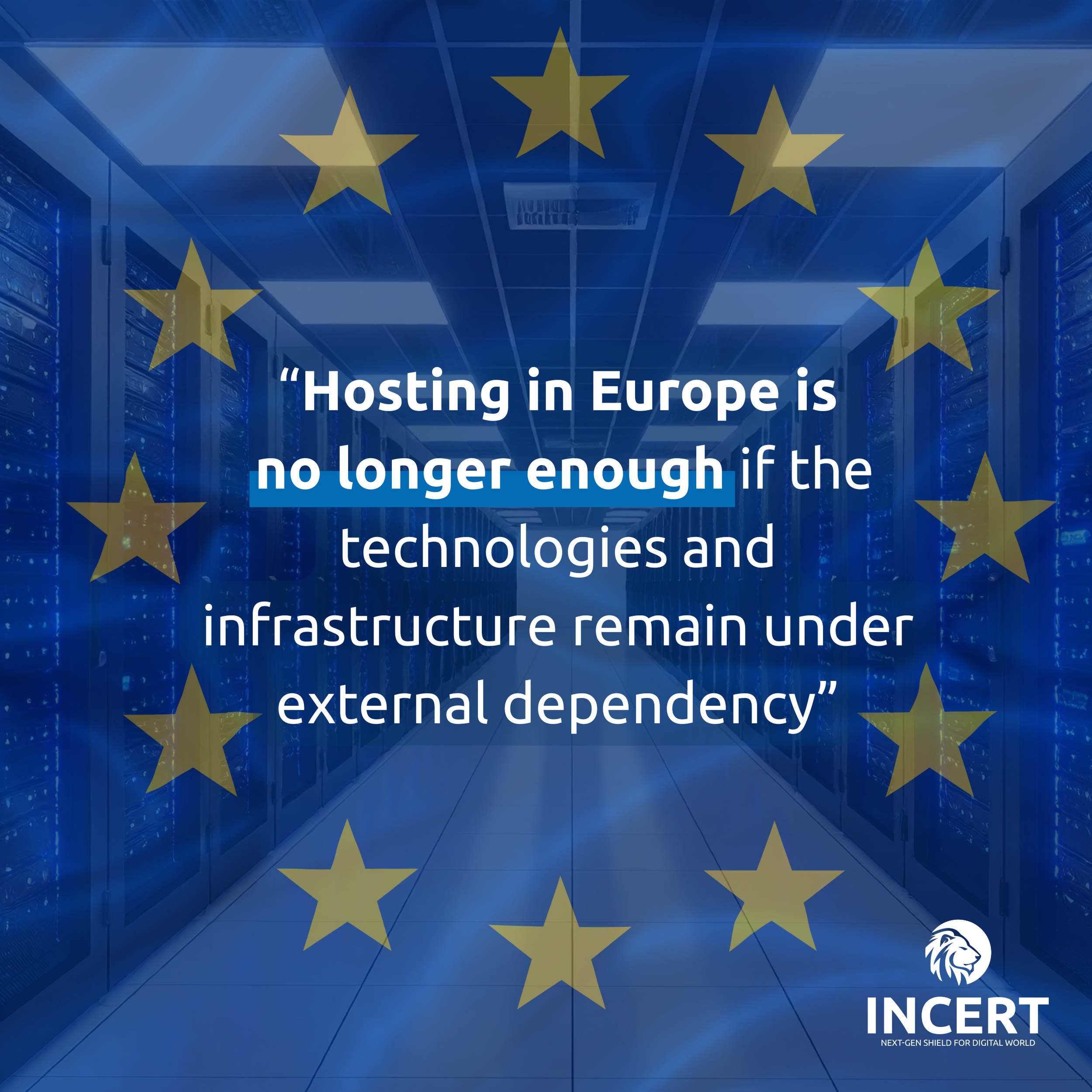 Digital technology has now become a strategic issue of sovereignty, resilience, and trust.
