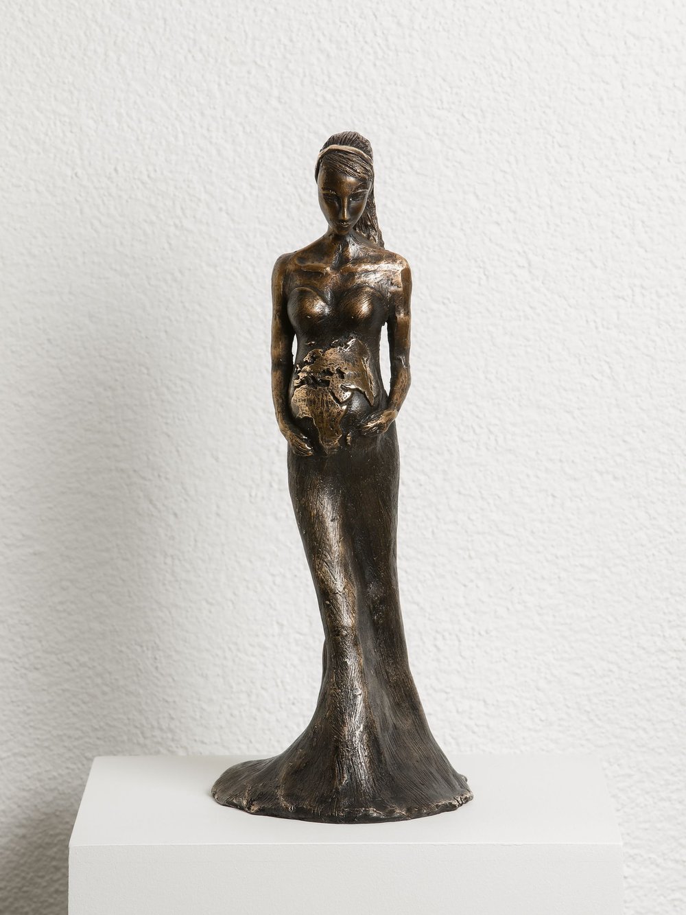 Freyja, scultura in bronzo