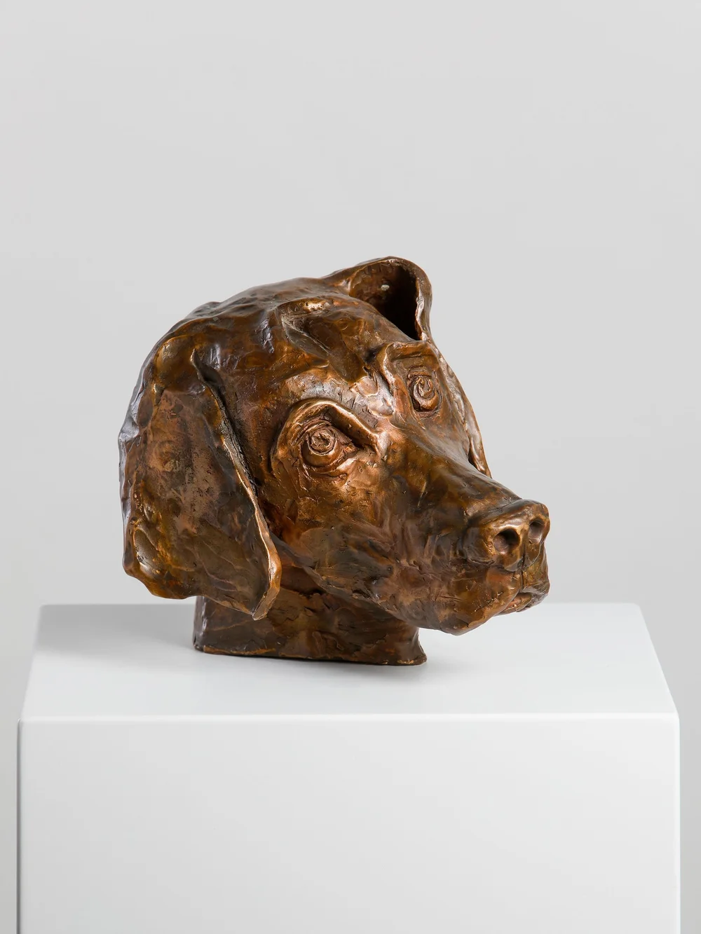 Aldo, scultura in bronzo