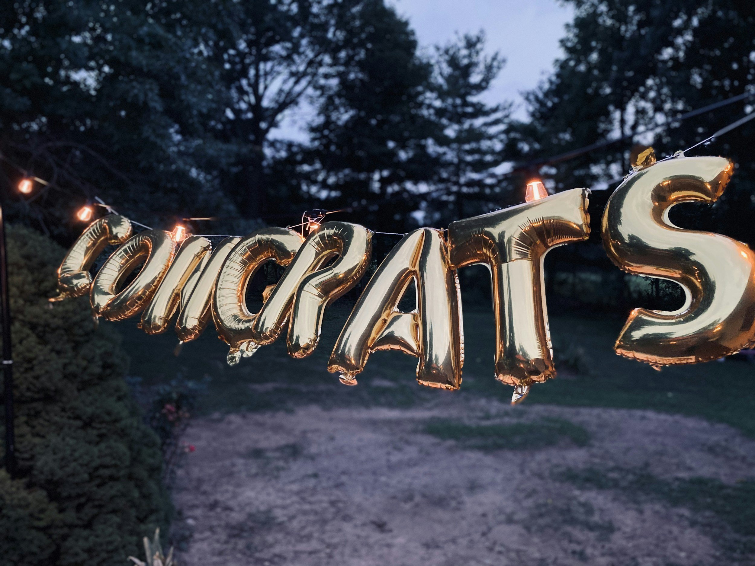 Graduation Party Preparations