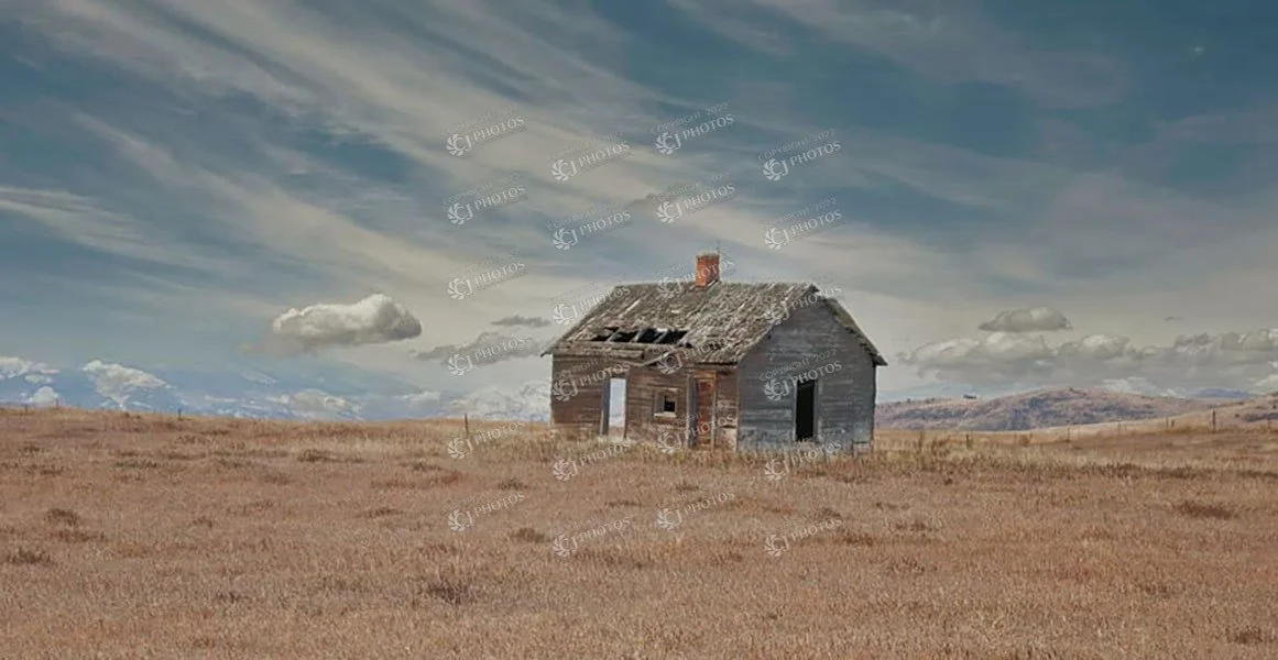SKU 120 Old homestead cabin