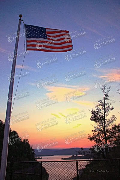 SKU 001 American flag