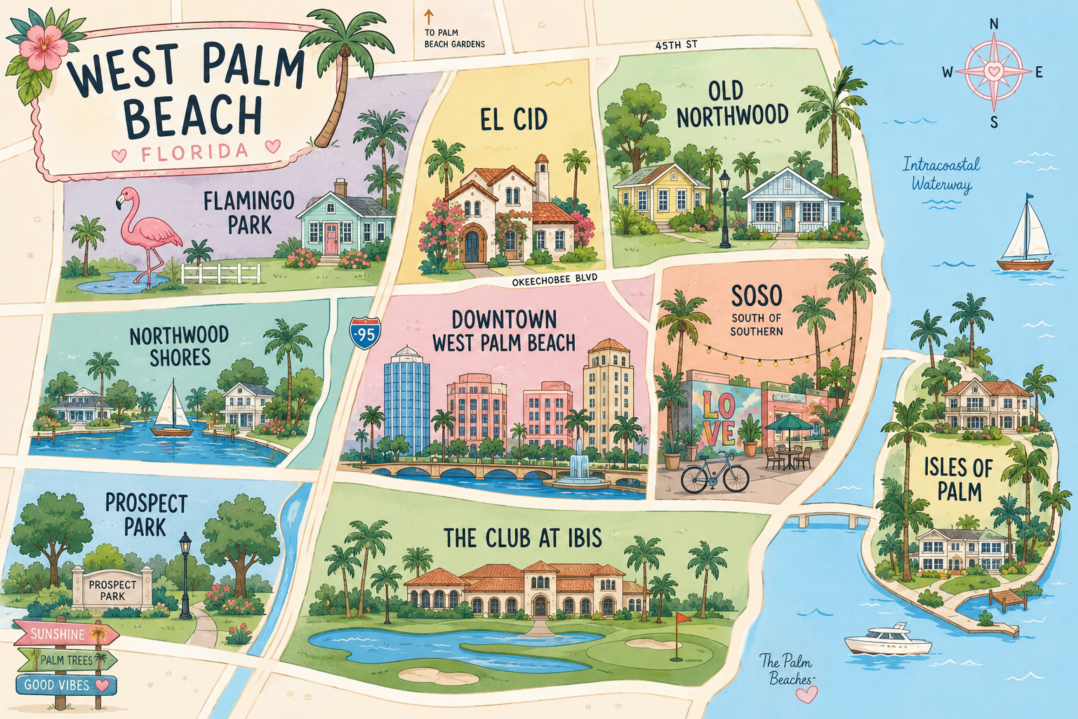 The Most Popular Neighborhoods in West Palm Beach — And What Makes Each One Worth Knowing
