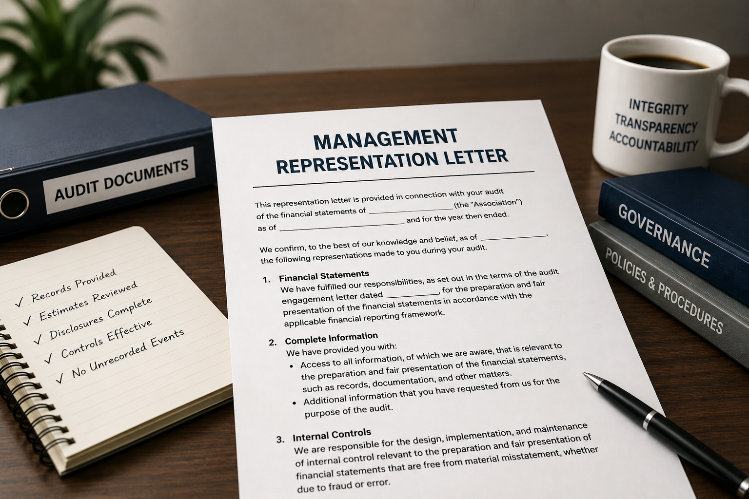 The Management Representation Letter, Explained