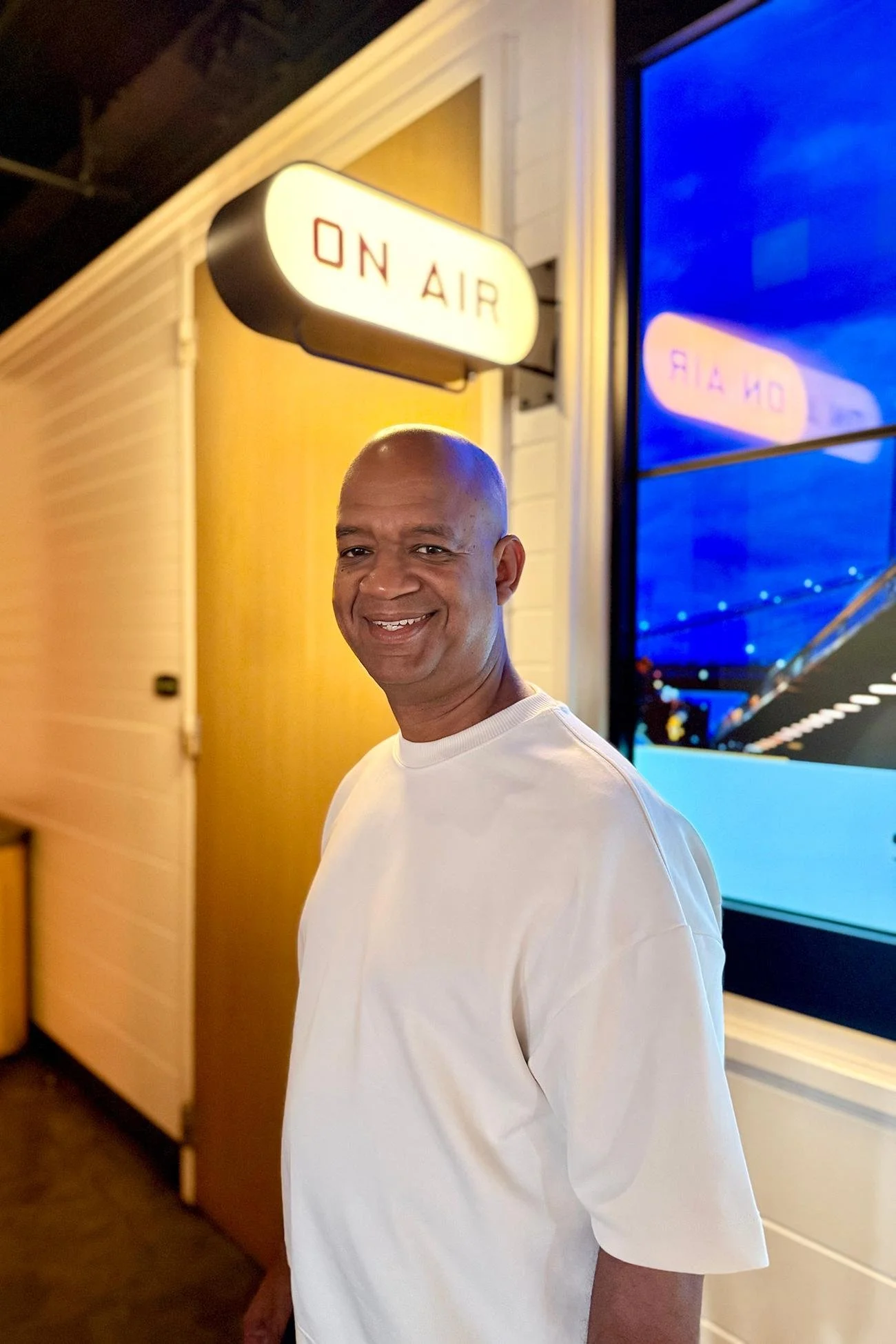 Commercial voice artist Sherman Daal