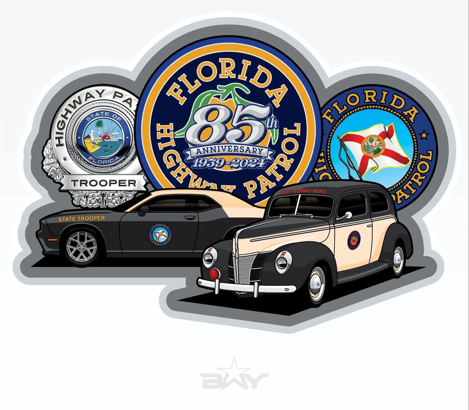 Florida Highway Patrol badge