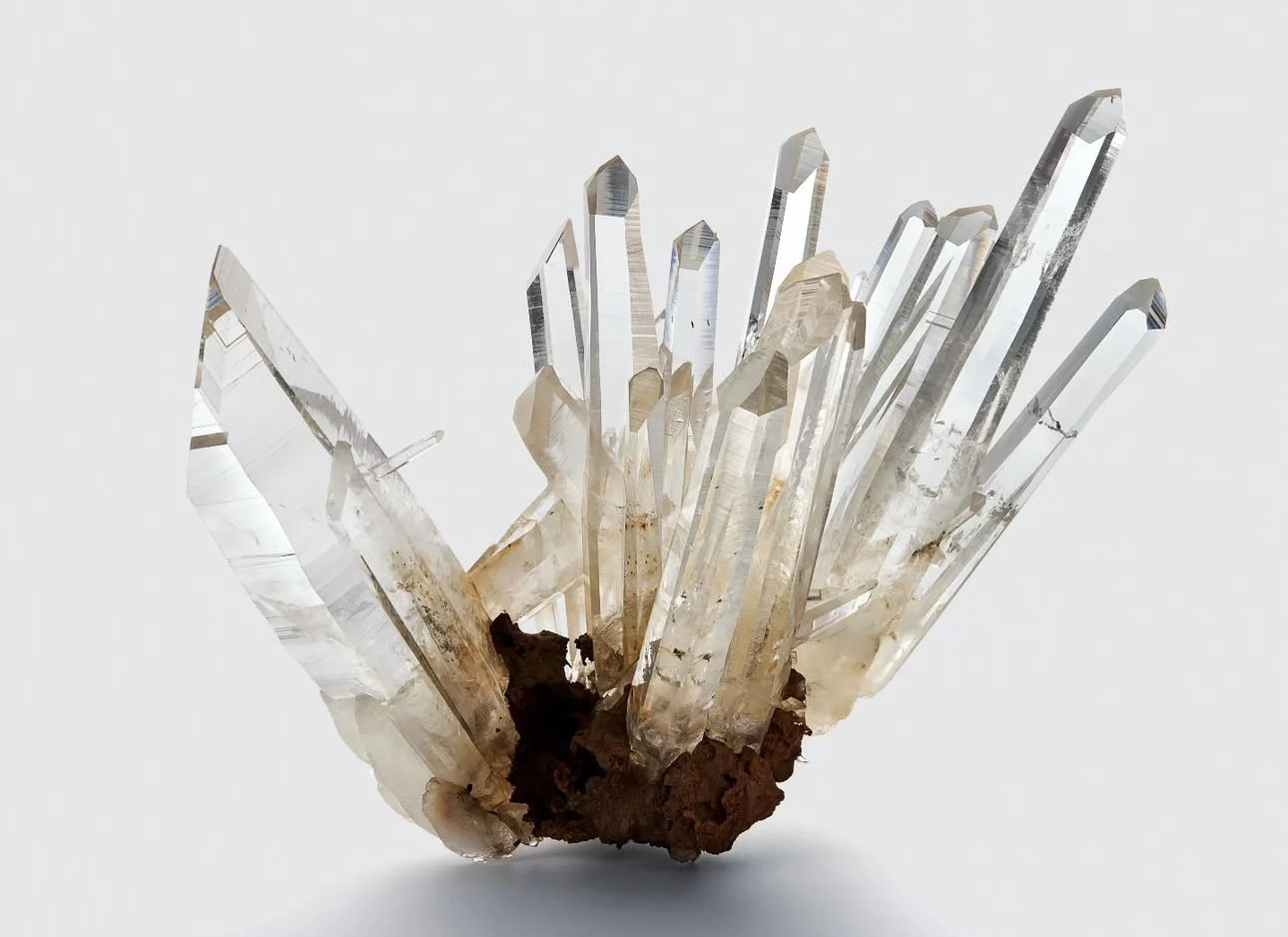 Quartz 22 cm   
Pena Blanca Mine, Colombia