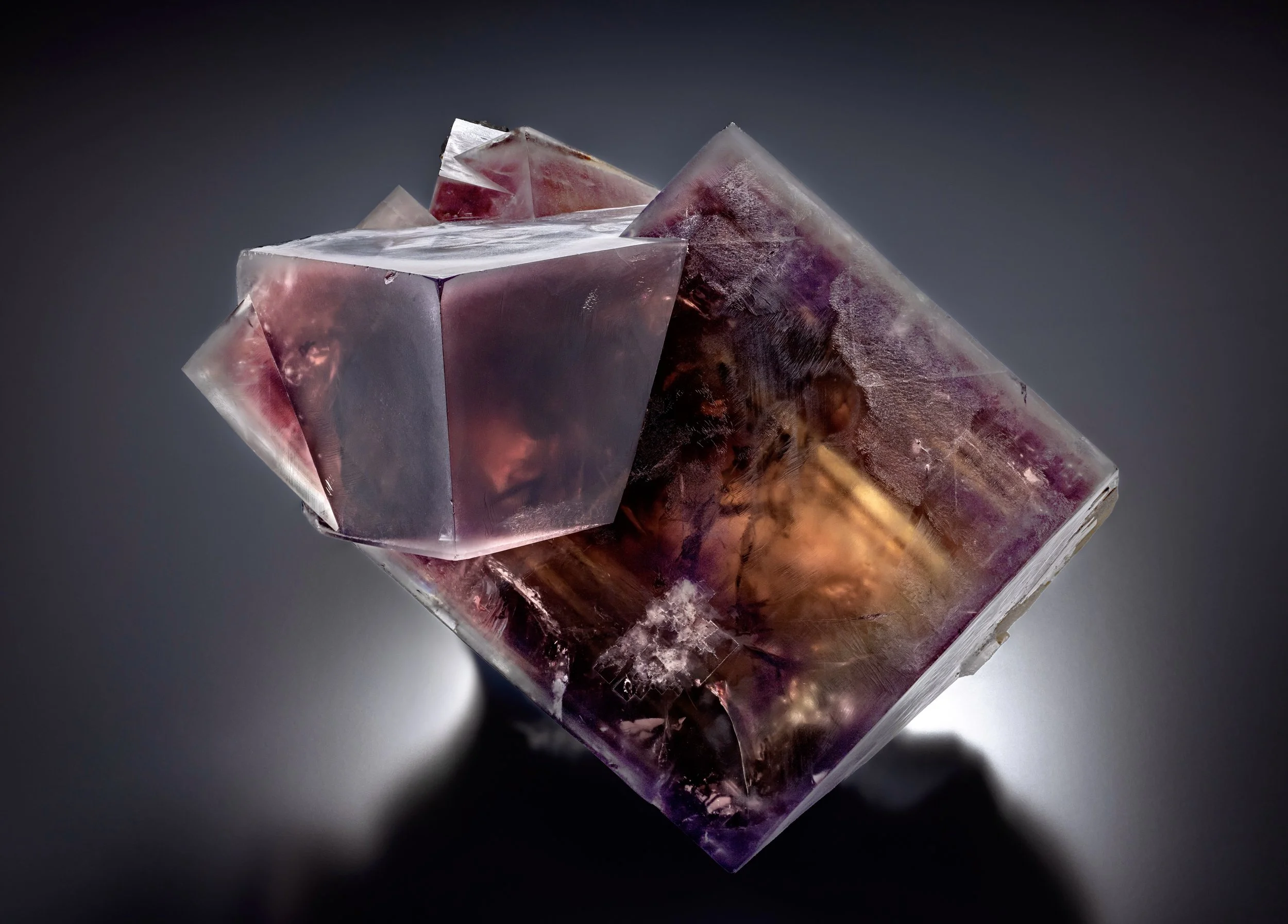 Fluorite 20 cm  
Boltsburn, Weardale County, England