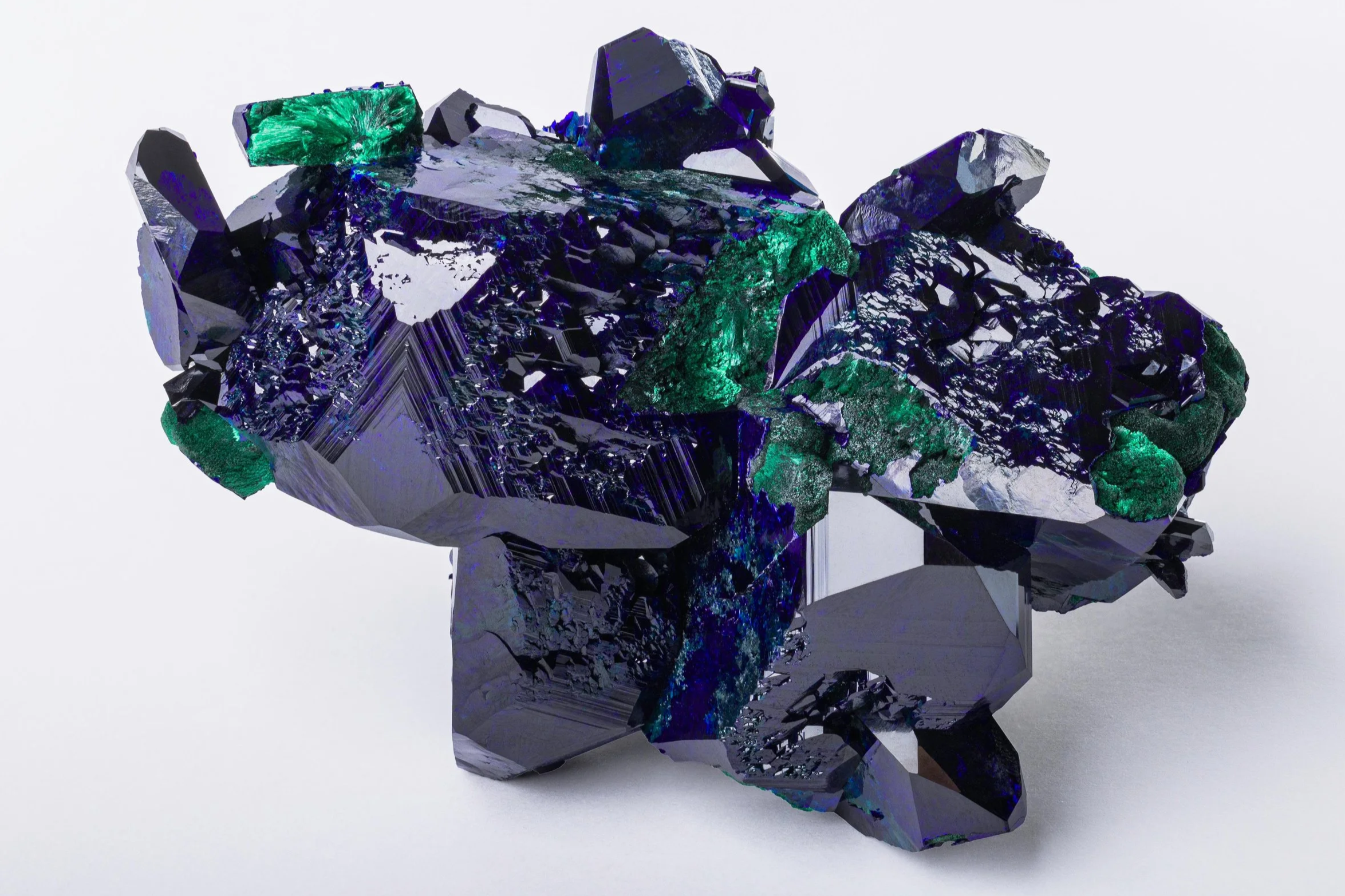 Azurite & Malachite 10 cm  
Milpillas Mine, Sonora, Mexico 