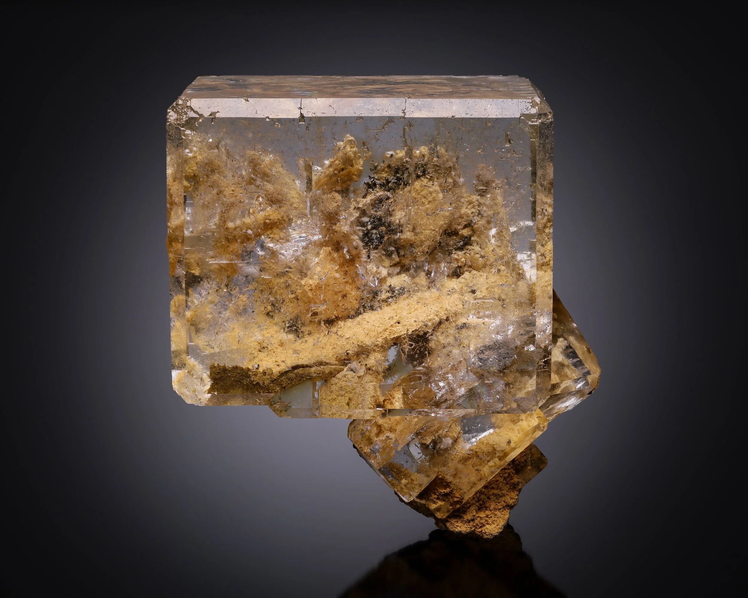 Fluorite 6 cm  
Dal'negorsk Mines, Primorsky Krai, Russia