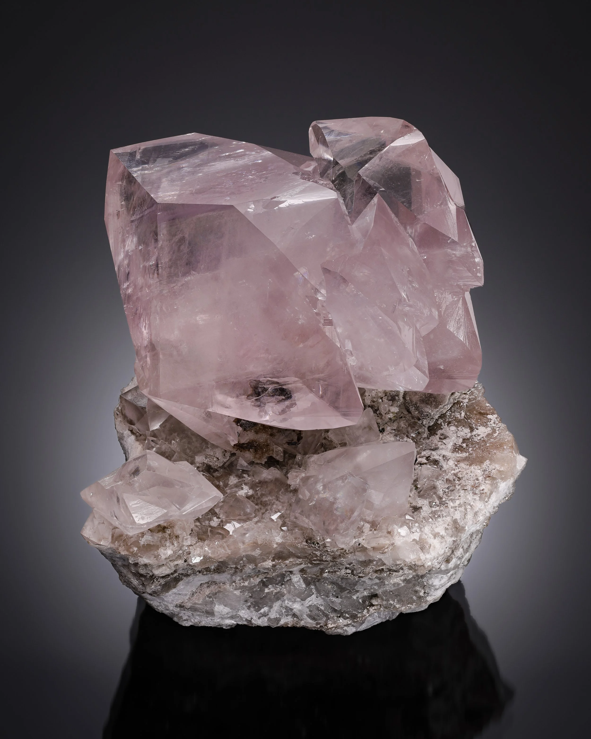 Manganoan Calcite 10 cm  
Balmat Mine, St. Lawrence County, New York