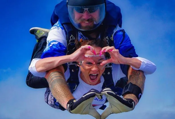 13,000 feet for The Bridge: Our Netheravon skydive