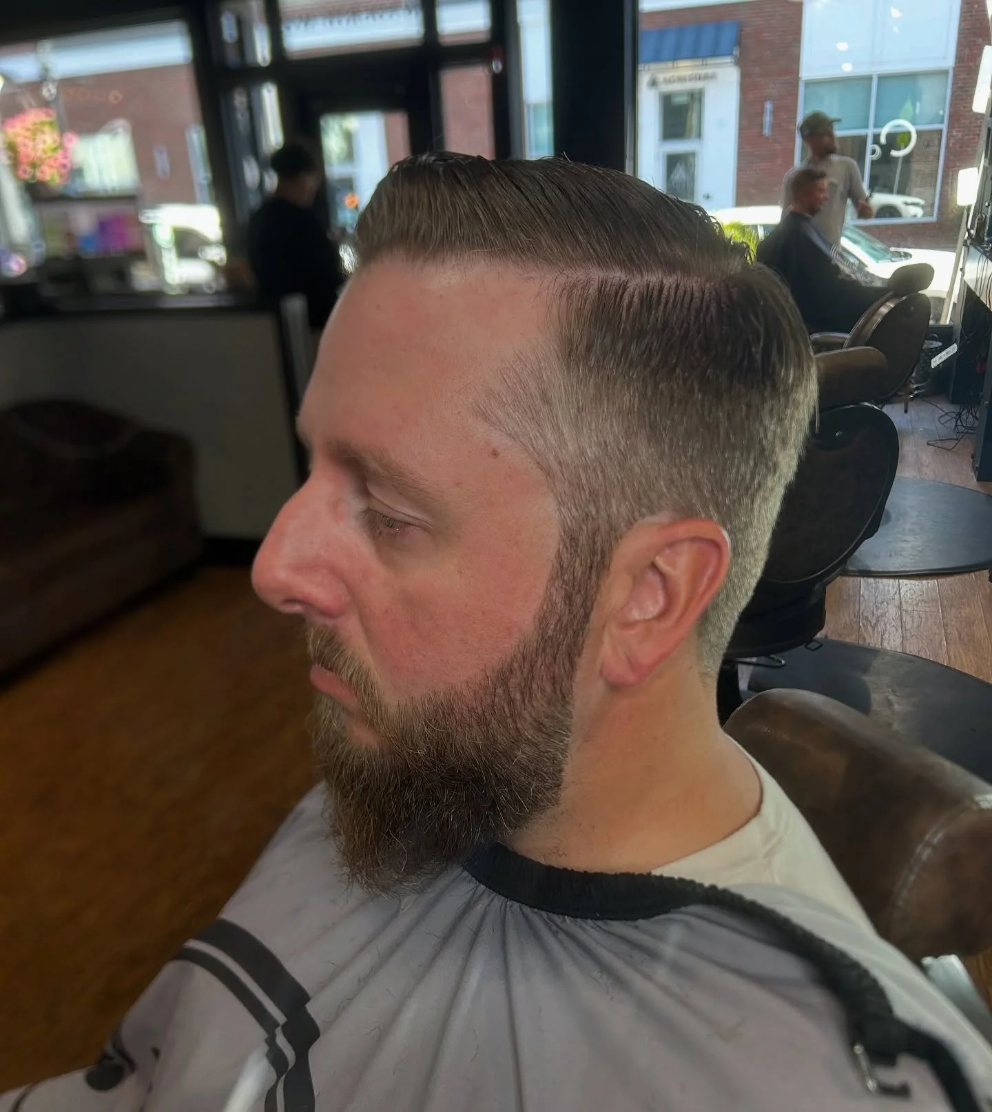 Clean fade and beard trim on my buddy @chrisamodei!  I have time available for cuts today and tomorrow! Come thru!! 💈

#barberlife #noblesavage #barbergang #barberworld #barber #ny #longisland  #bayshore #fade #barberny