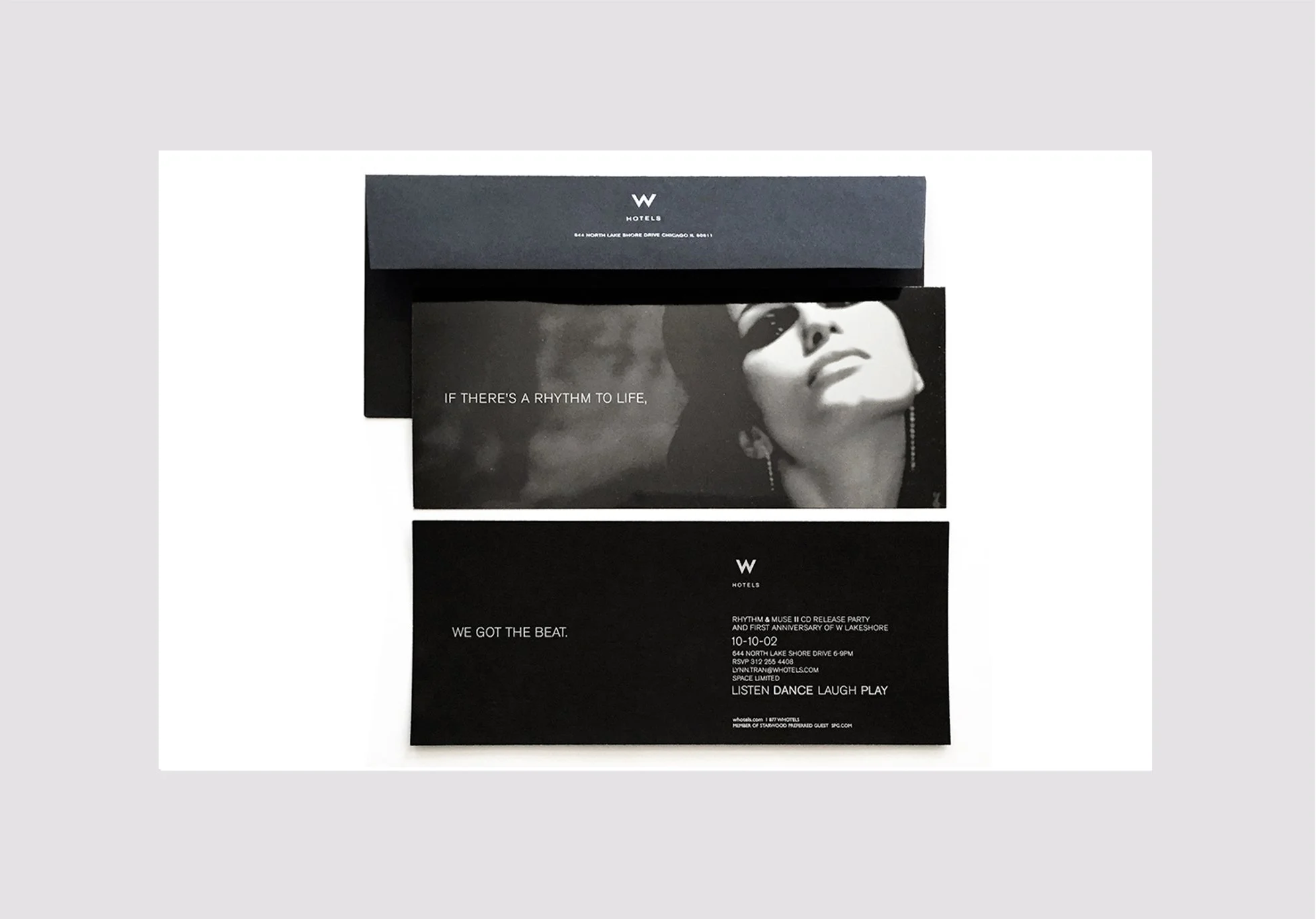 W Hotels Party Invite 